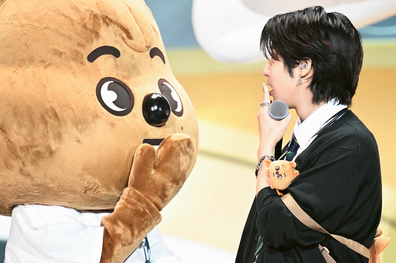 Momen yang diabadikan oleh penggemar HAN (Stray Kids)