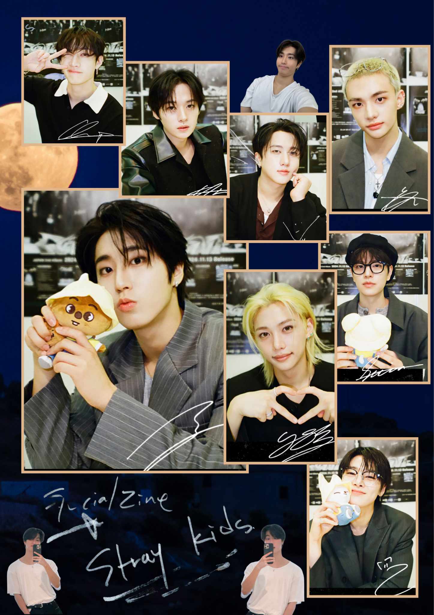 A moment captured by HAN (Stray Kids)'s fan