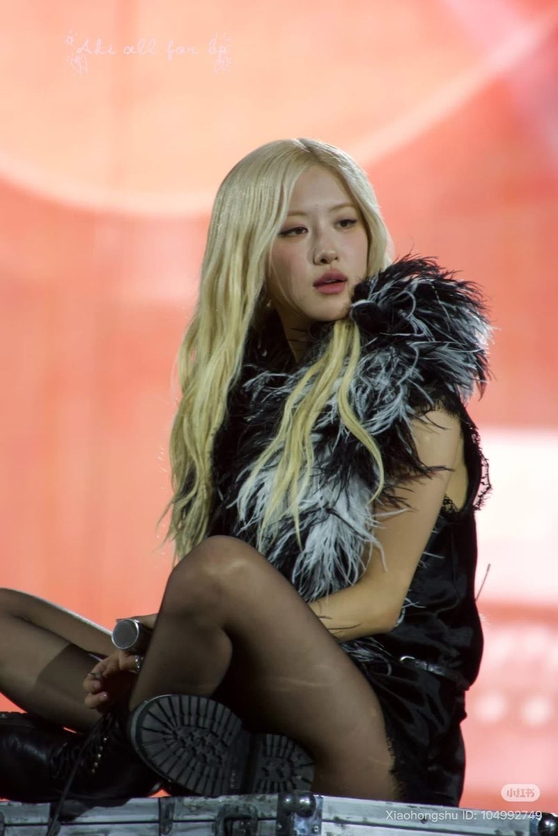 A moment captured by ROSÉ (BLACKPINK)'s fan