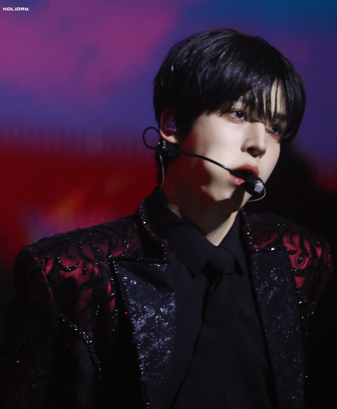 A moment captured by Yunho (ATEEZ)'s fan
