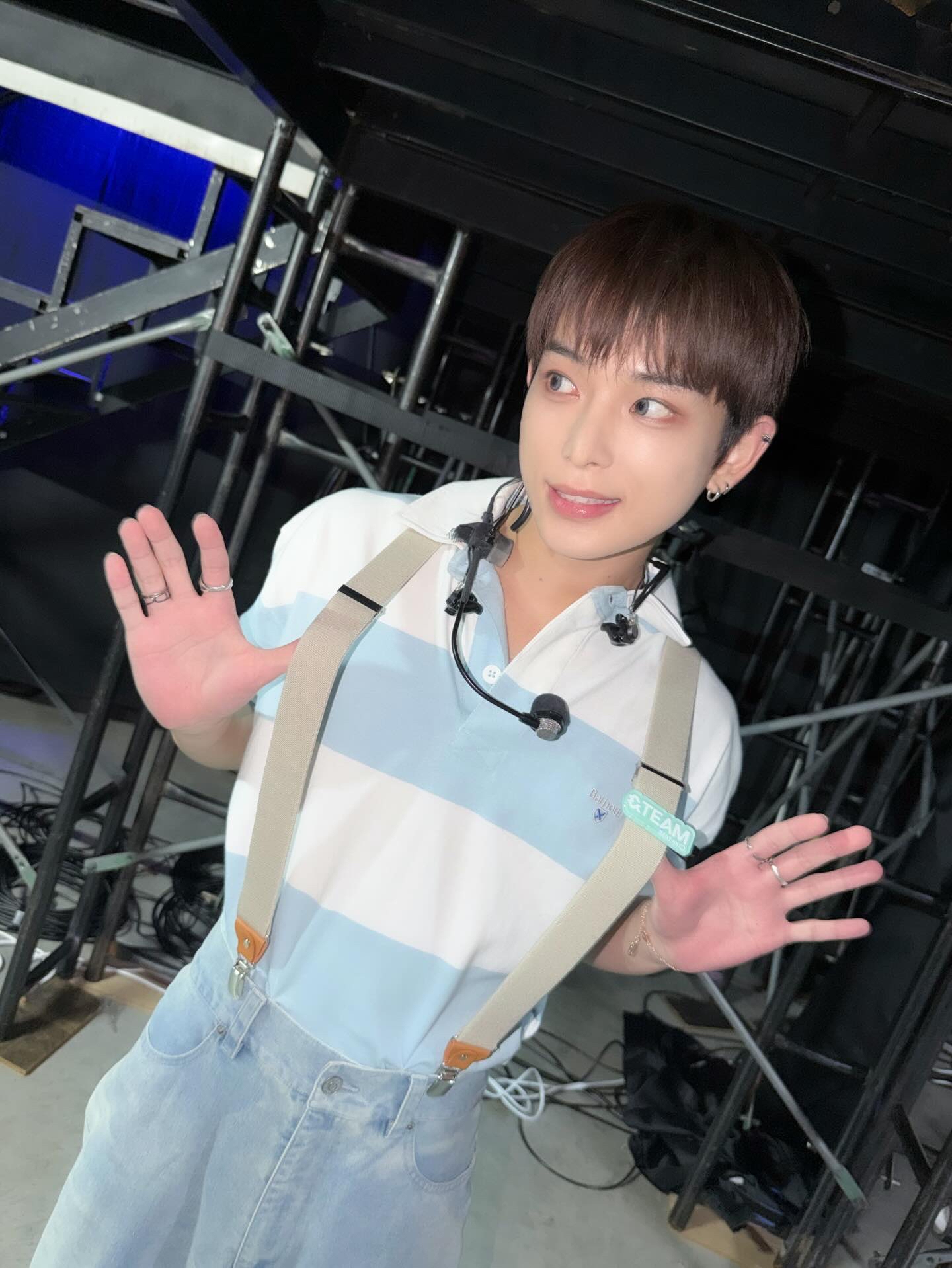 A moment captured by Harua (&TEAM)'s fan