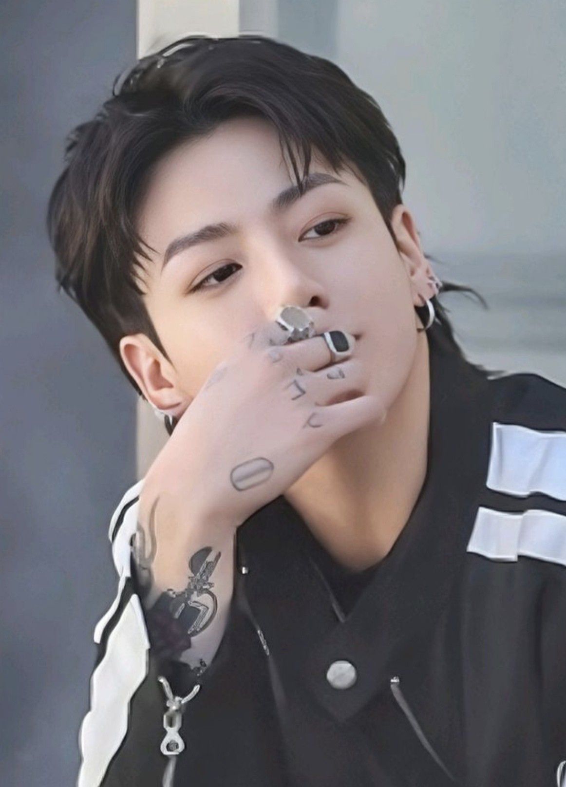 Recent activity shot of Jungkook (BTS)