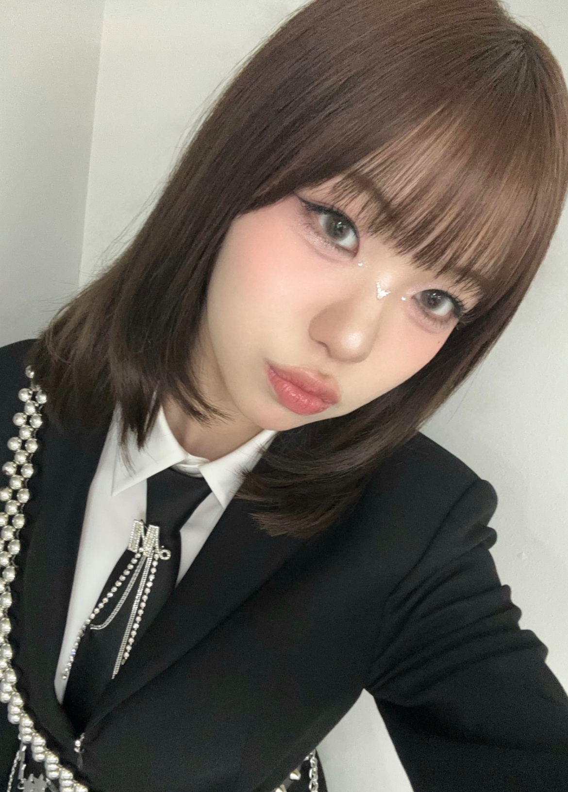 Behind-the-scenes cut of Ebihara Tsuzumi (ME:I)
