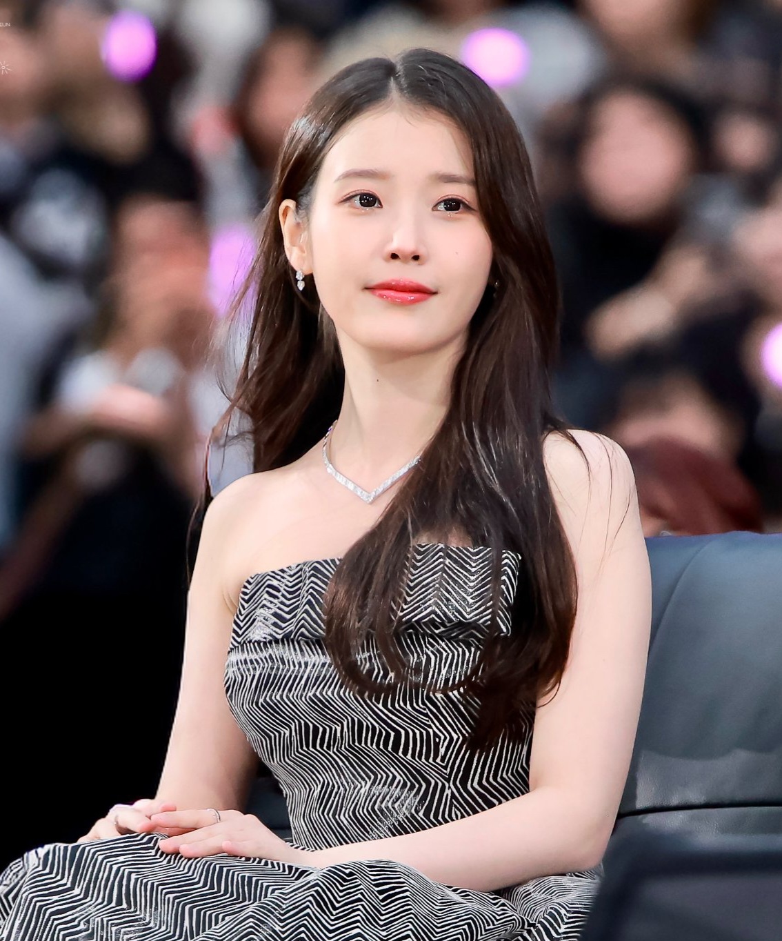 A moment captured by IU's fan