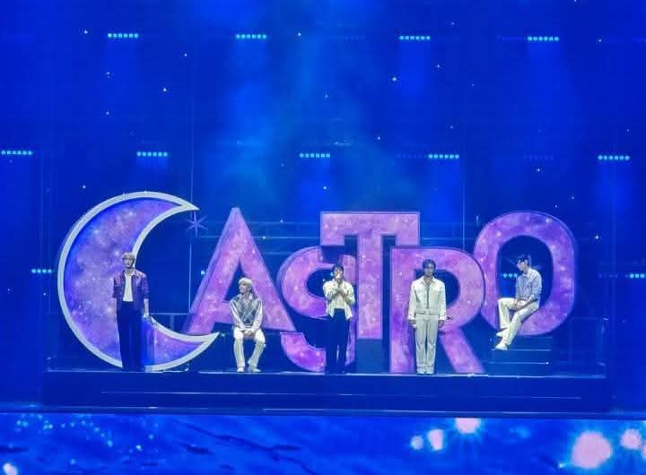 A moment captured by ASTRO's fan