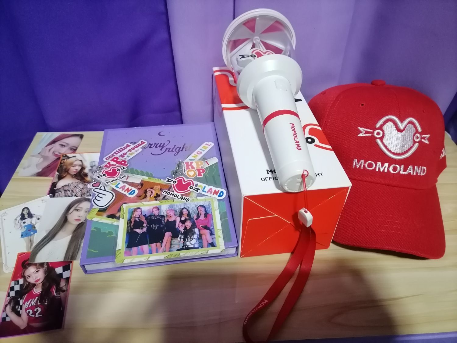 Recent activity shot of MOMOLAND
