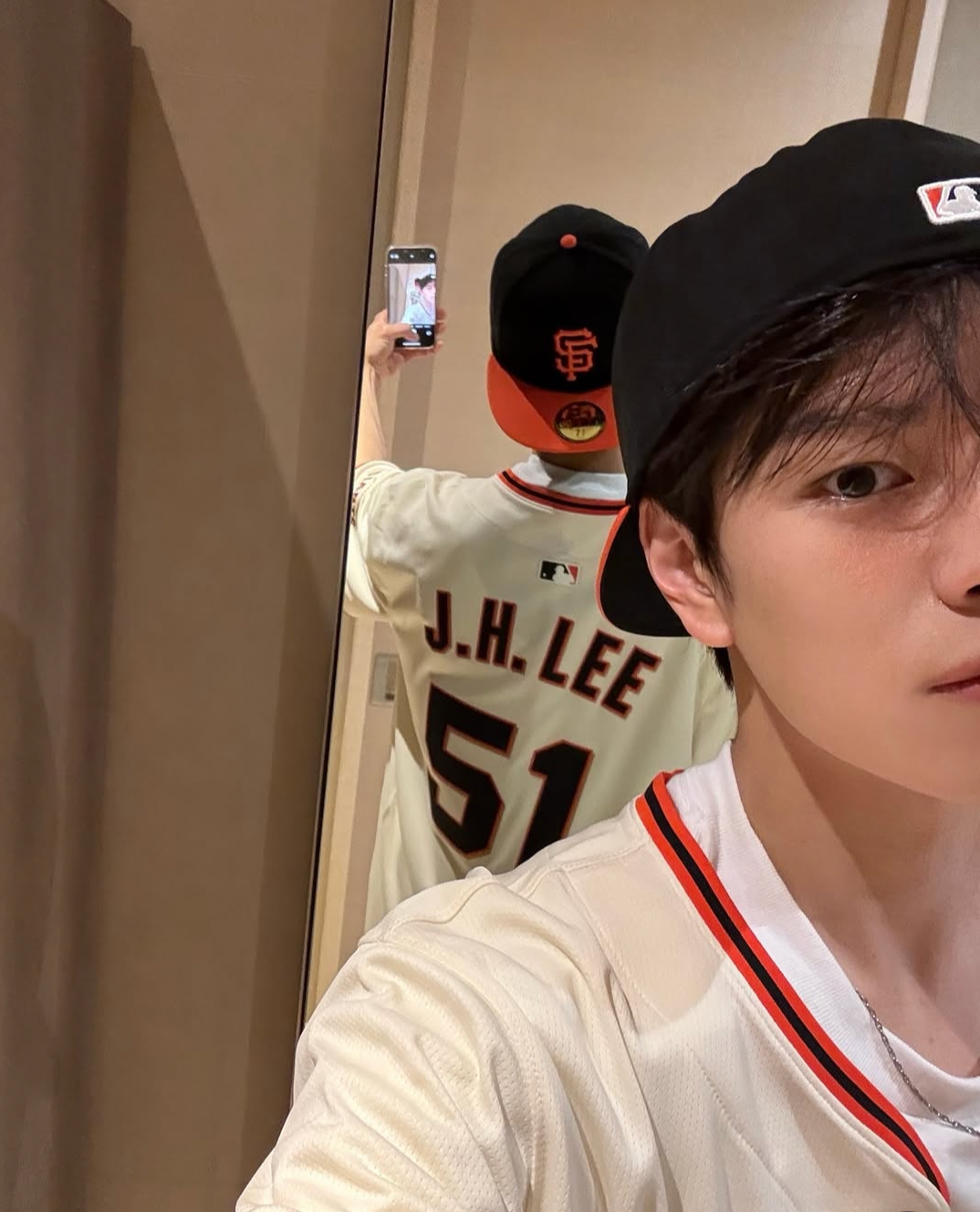 A moment captured by Seungmin (Stray Kids)'s fan