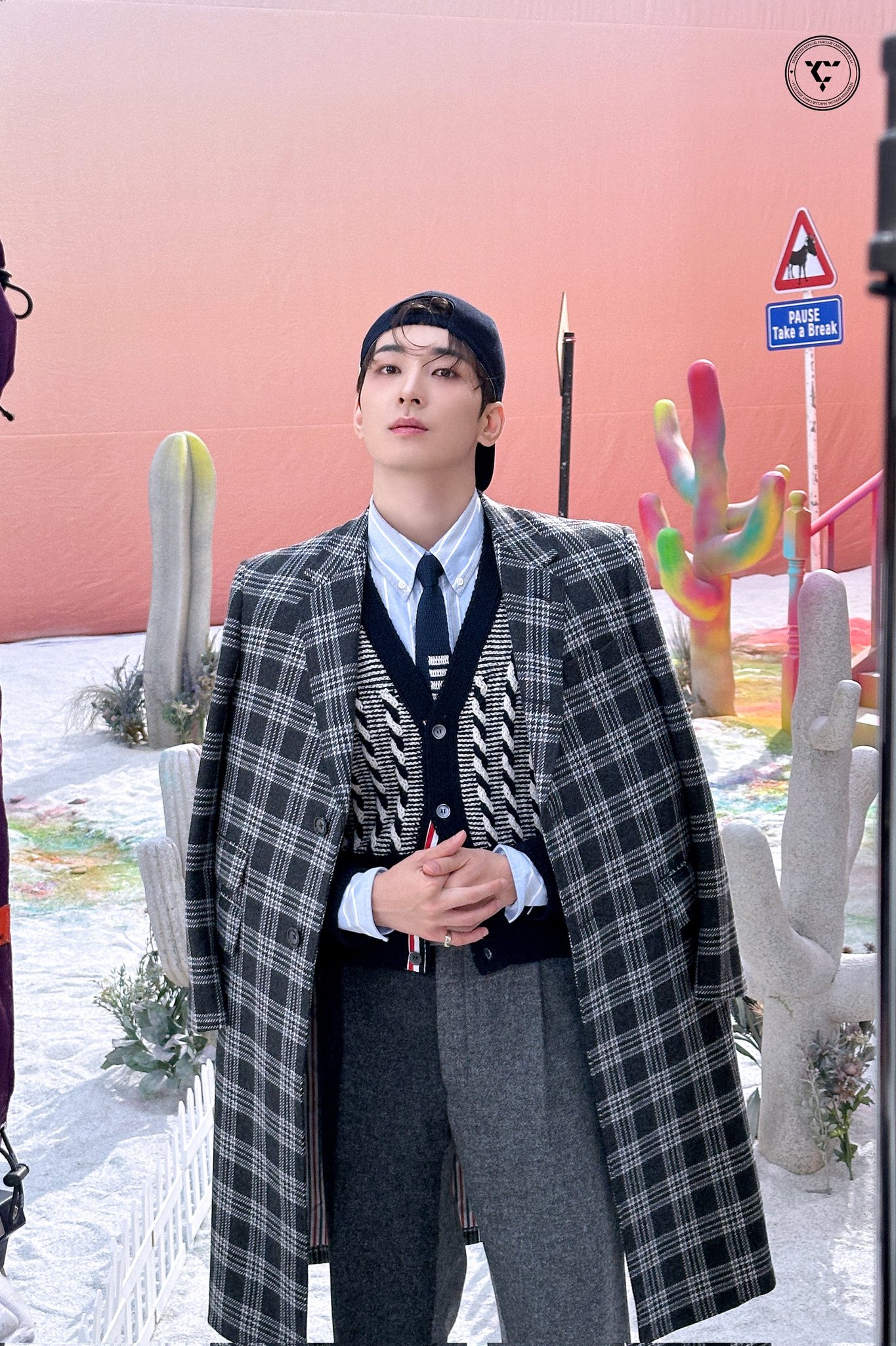 Recent activity shot of Wonwoo (SEVENTEEN)