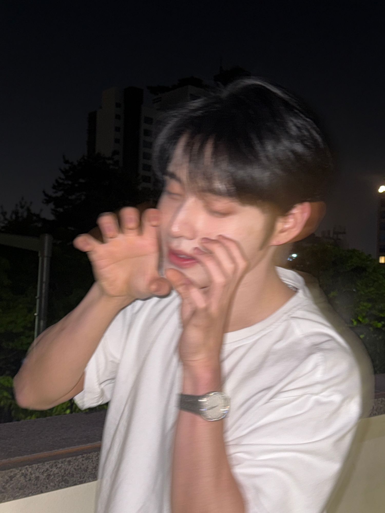 Recent activity shot of Kim Jiwoong (ZEROBASEONE)