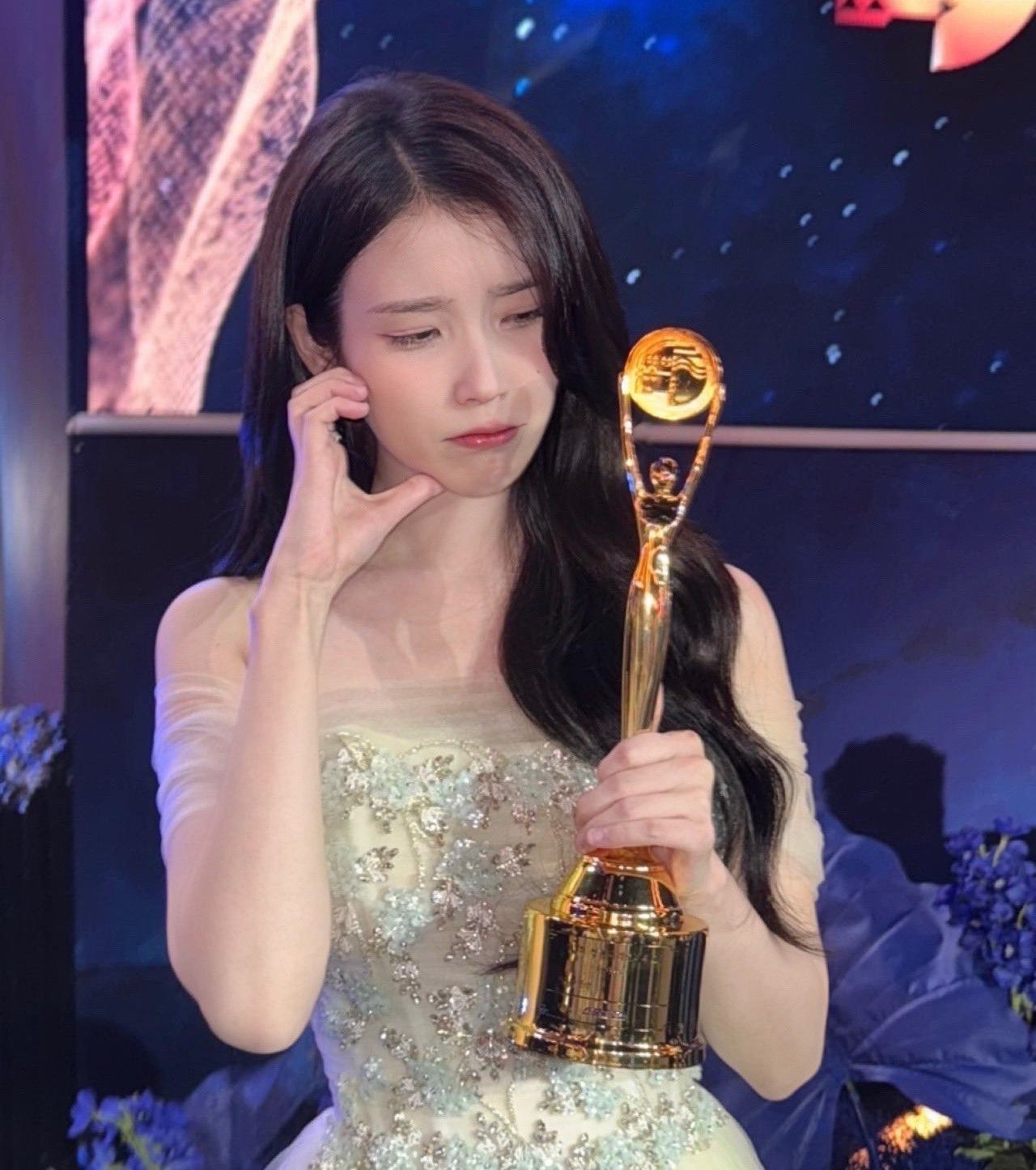 A moment captured by IU's fan