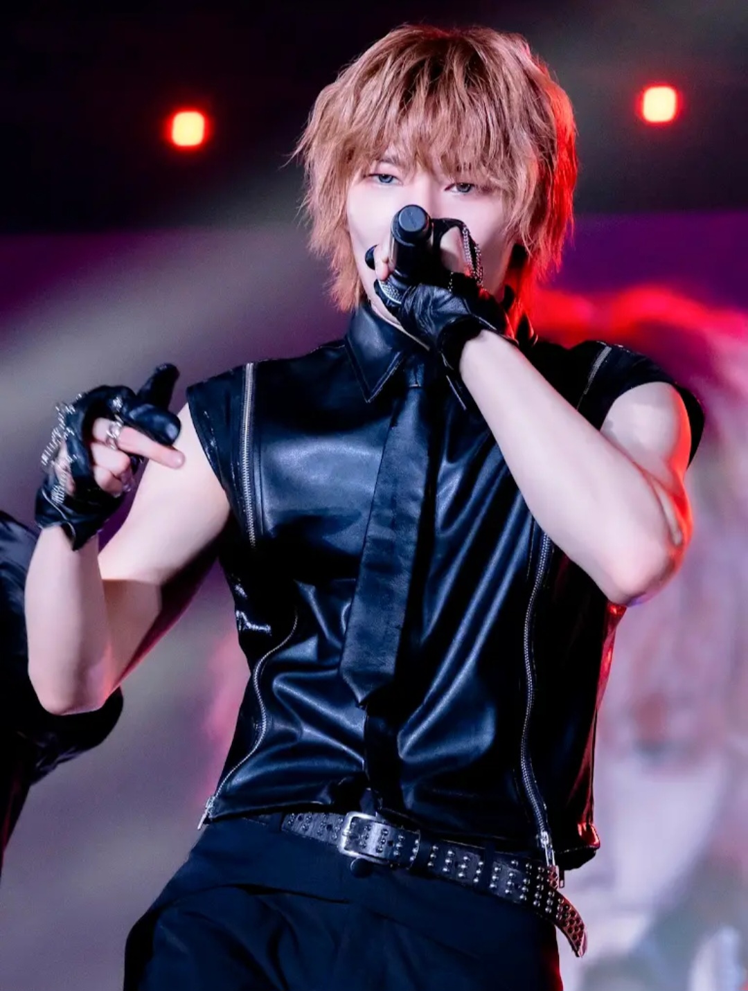 A moment captured by I.N (Stray Kids)'s fan