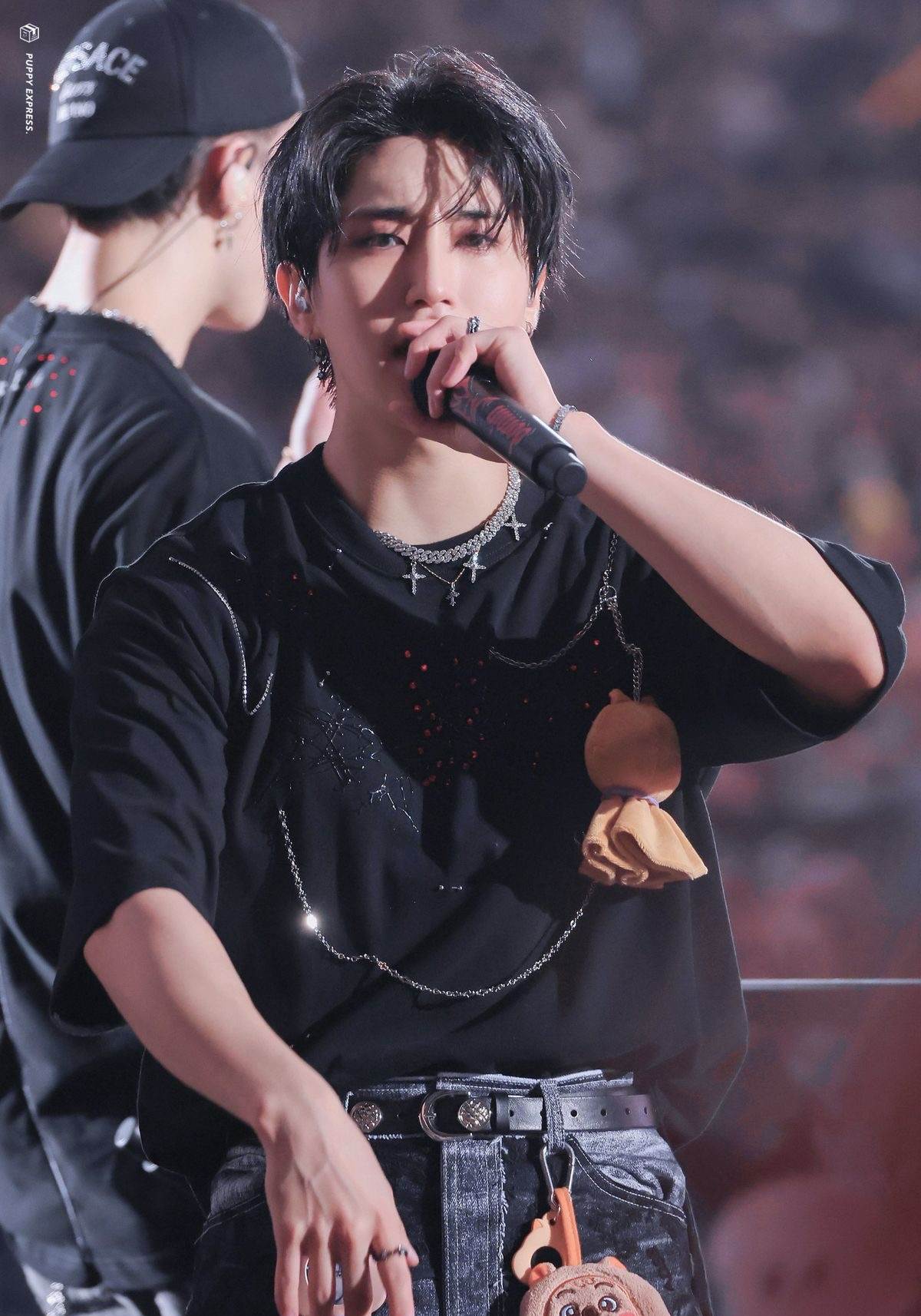 Momen yang diabadikan oleh penggemar HAN (Stray Kids)