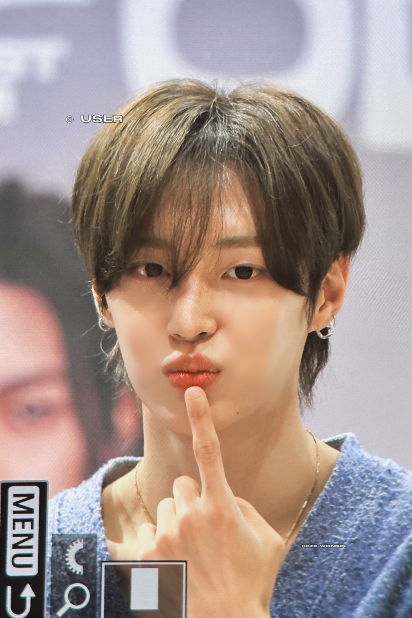 Behind-the-scenes cut of Wonbin (RIIZE)