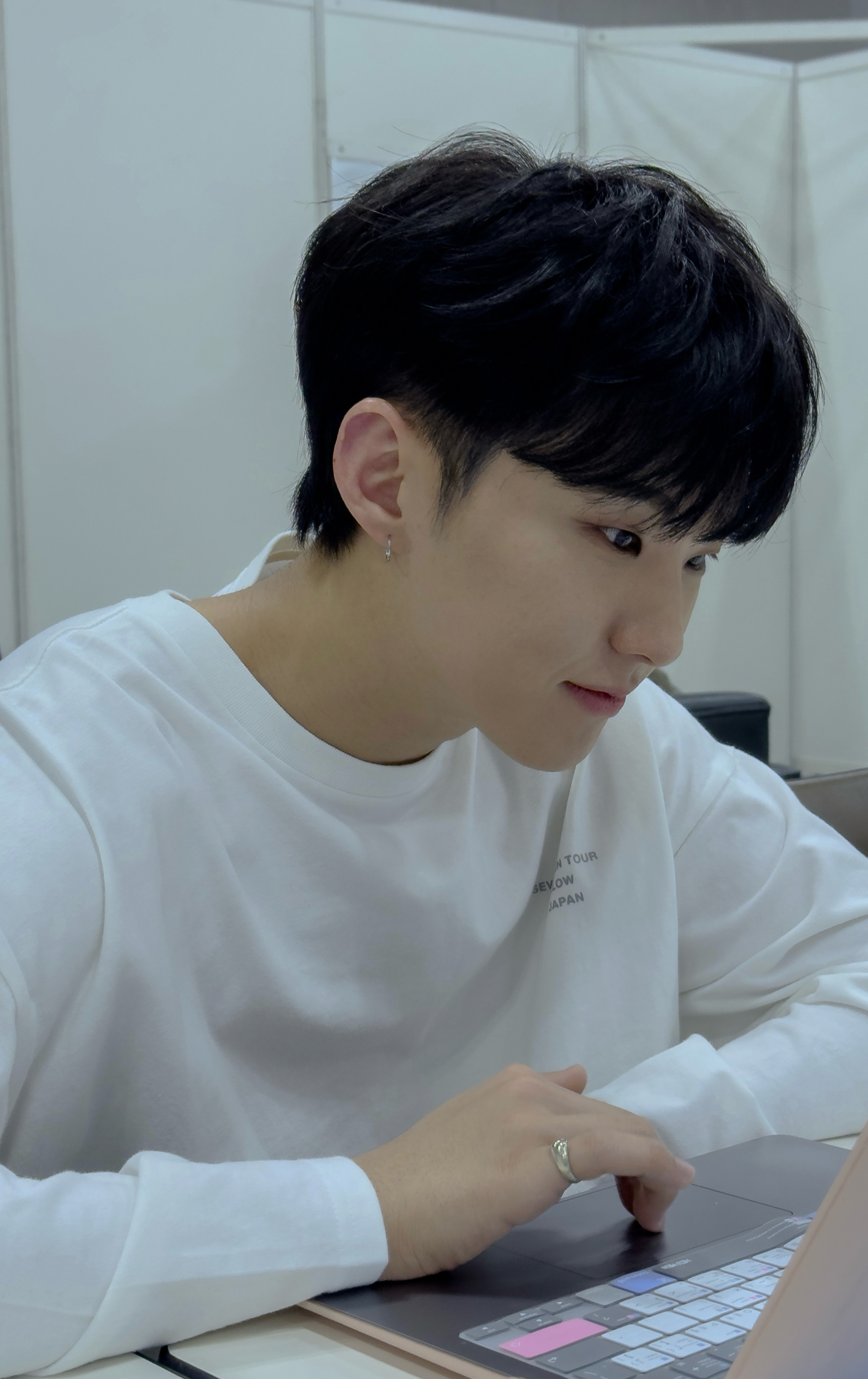 A moment captured by Hoshi (SEVENTEEN)'s fan