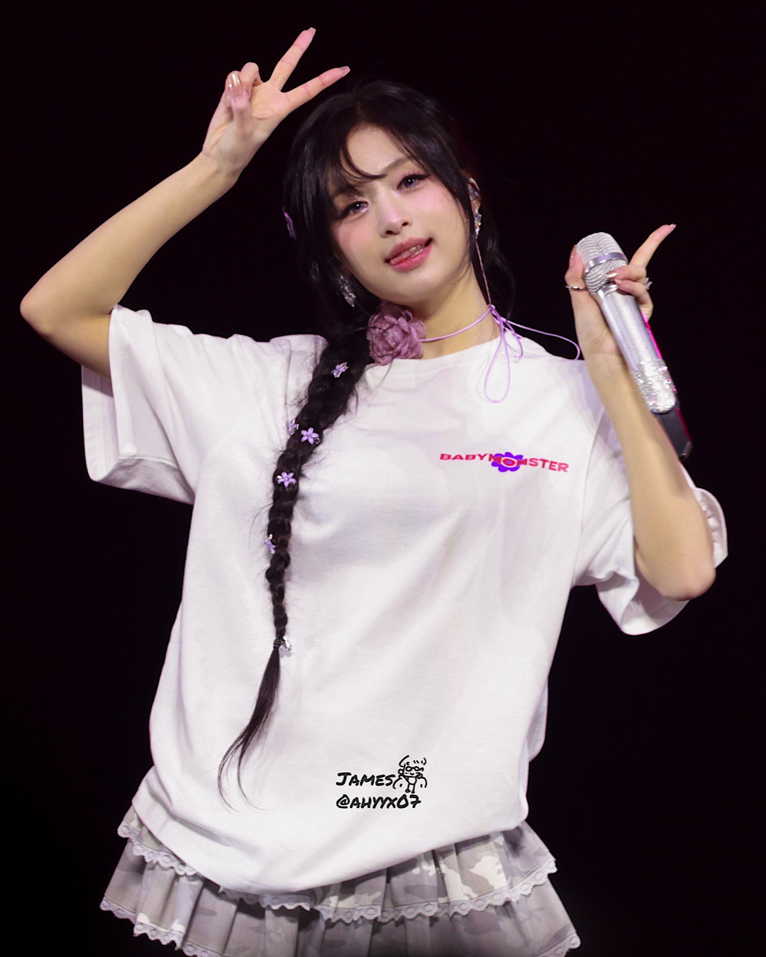 Behind-the-scenes cut of Ahyeon (BABYMONSTER)