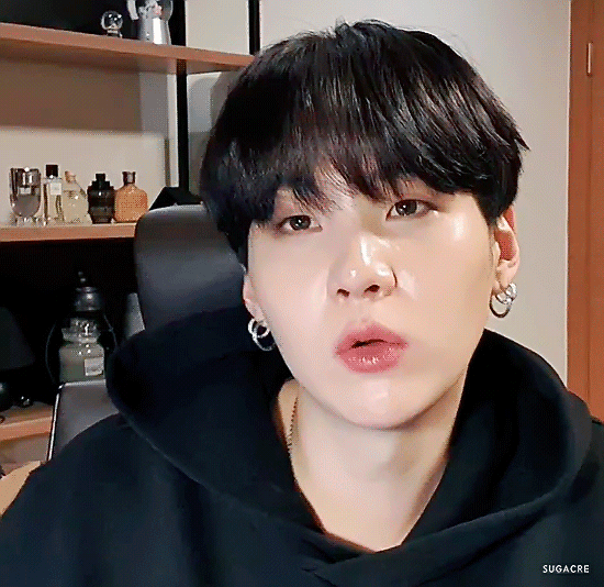 A moment captured by SUGA (BTS)'s fan