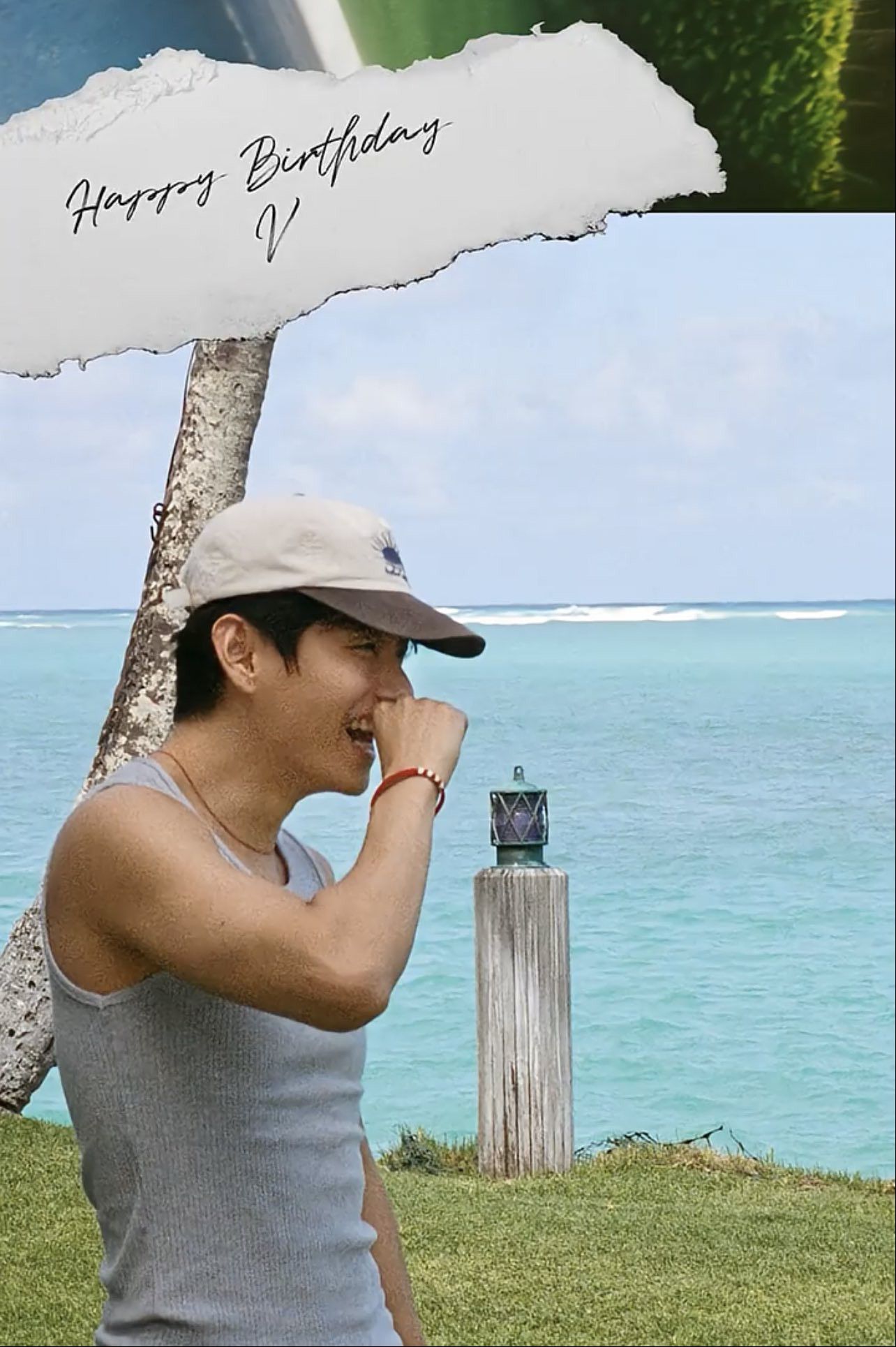 뷔 (방탄소년단)의 비하인드 컷