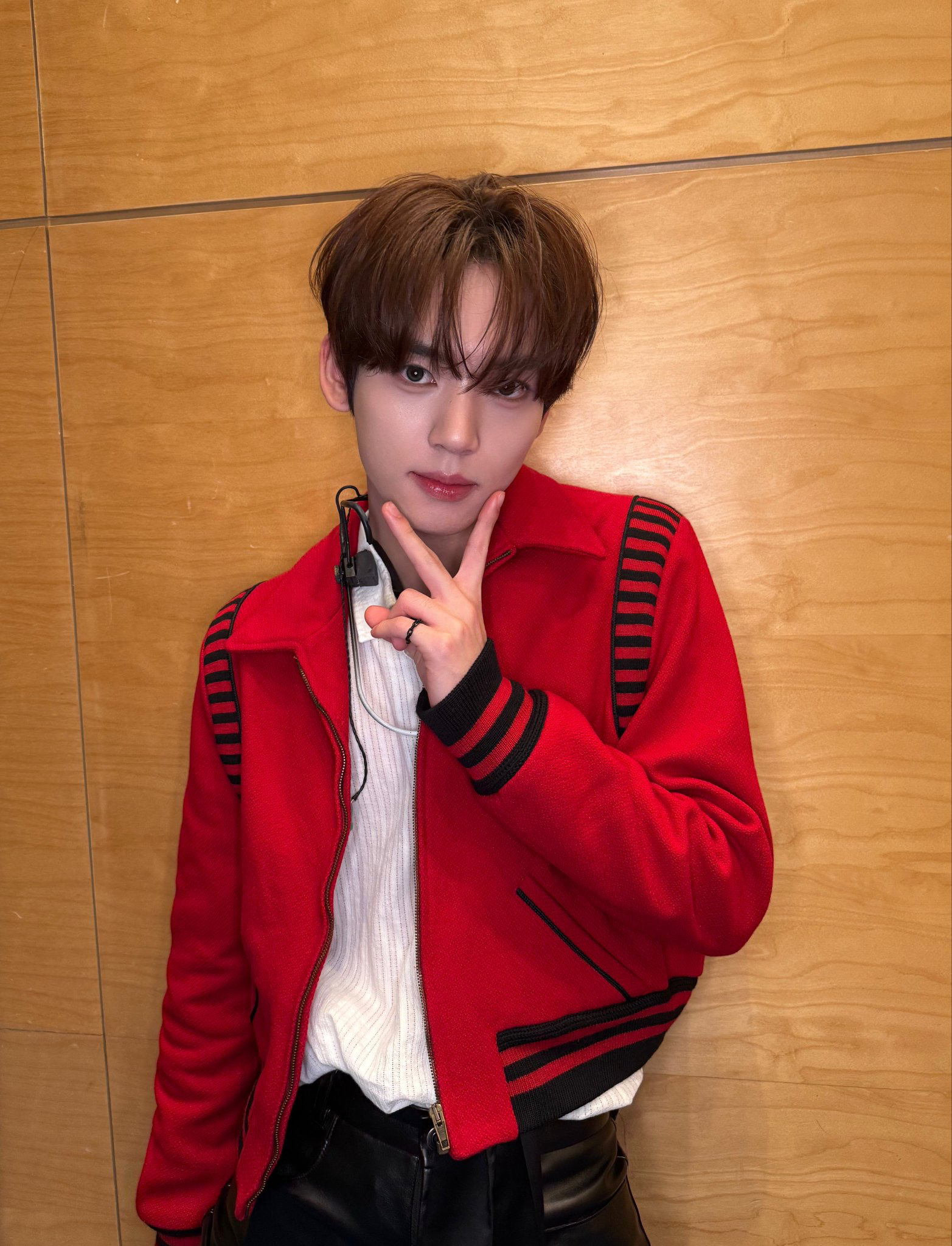 Recent activity shot of Han Yujin (ZEROBASEONE)