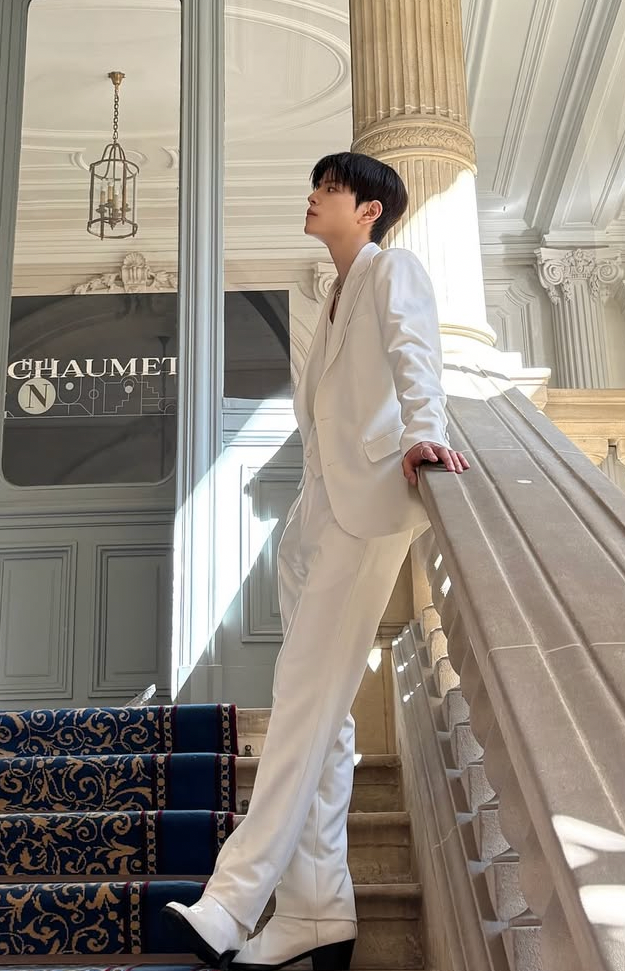 A moment captured by Seungmin (Stray Kids)'s fan