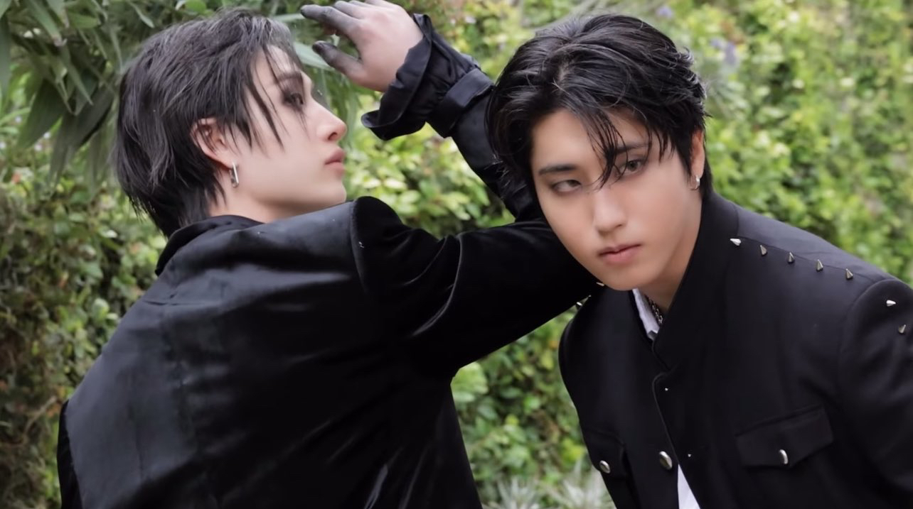 A moment captured by Bang Chan (Stray Kids)'s fan