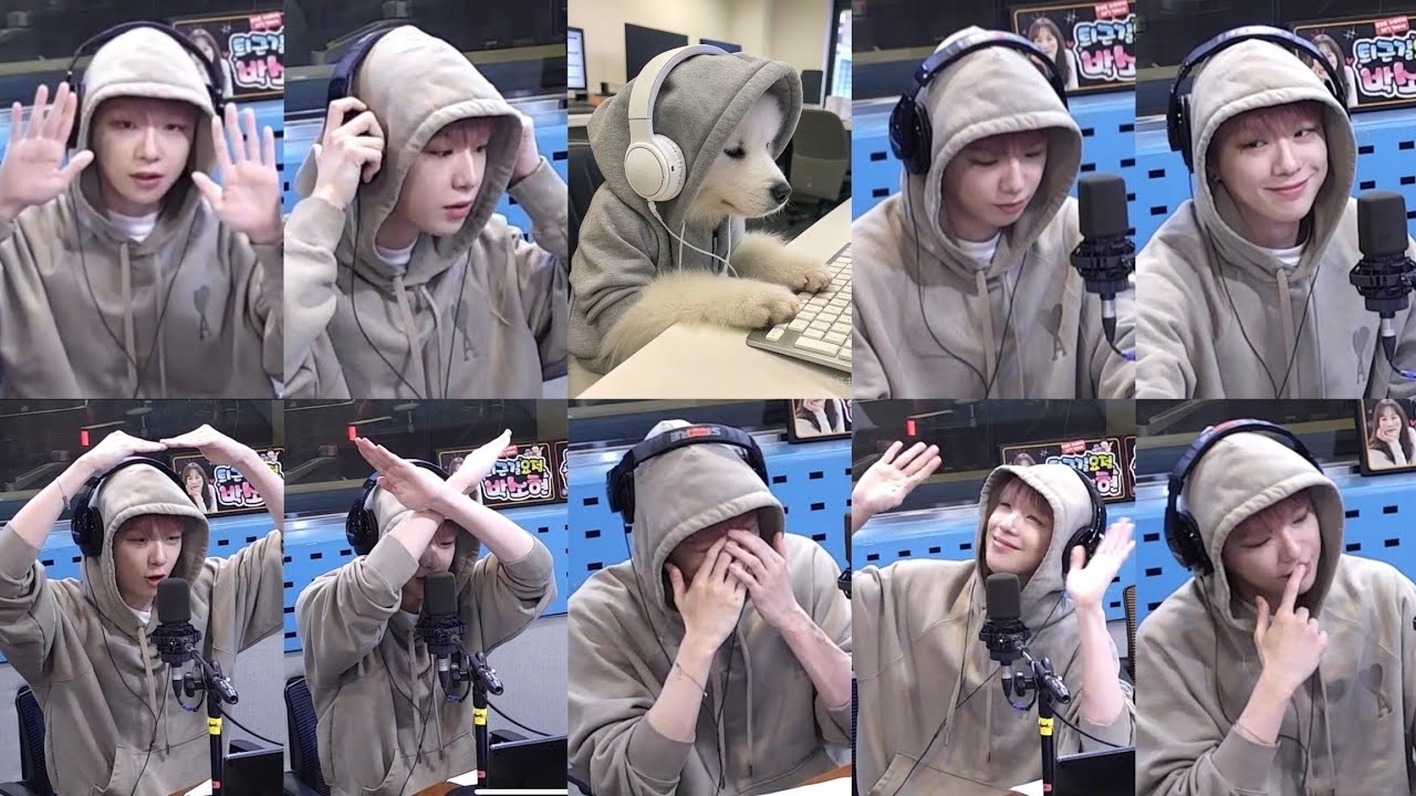 A moment captured by Kang Daniel's fan