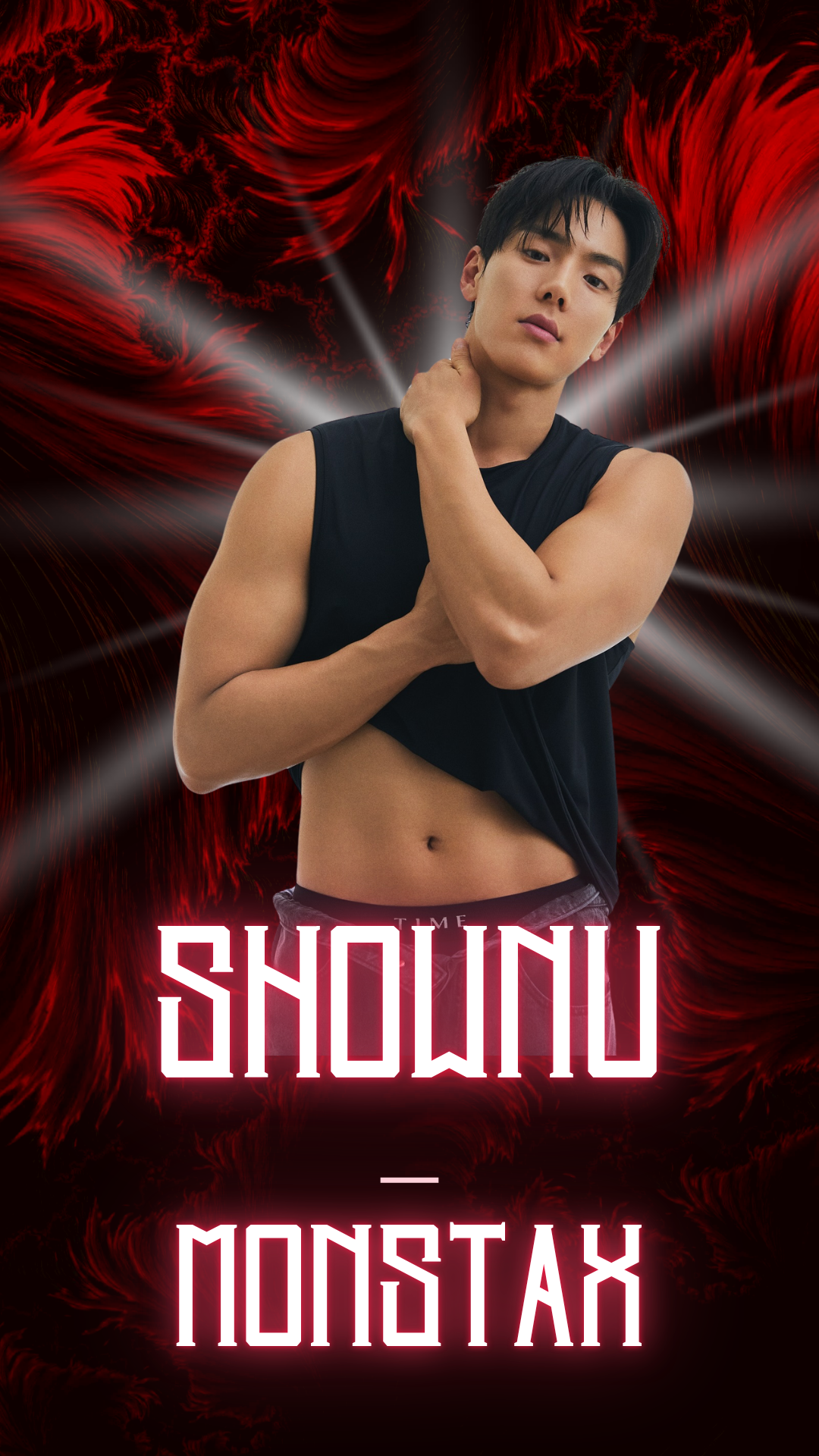 Shownu (MONSTA X)粉絲拍下的瞬間