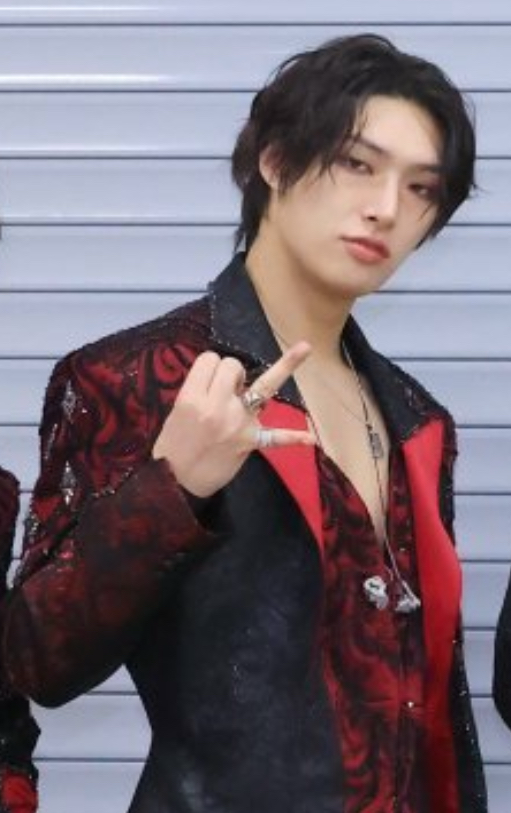 Recent activity shot of Mingi (ATEEZ)