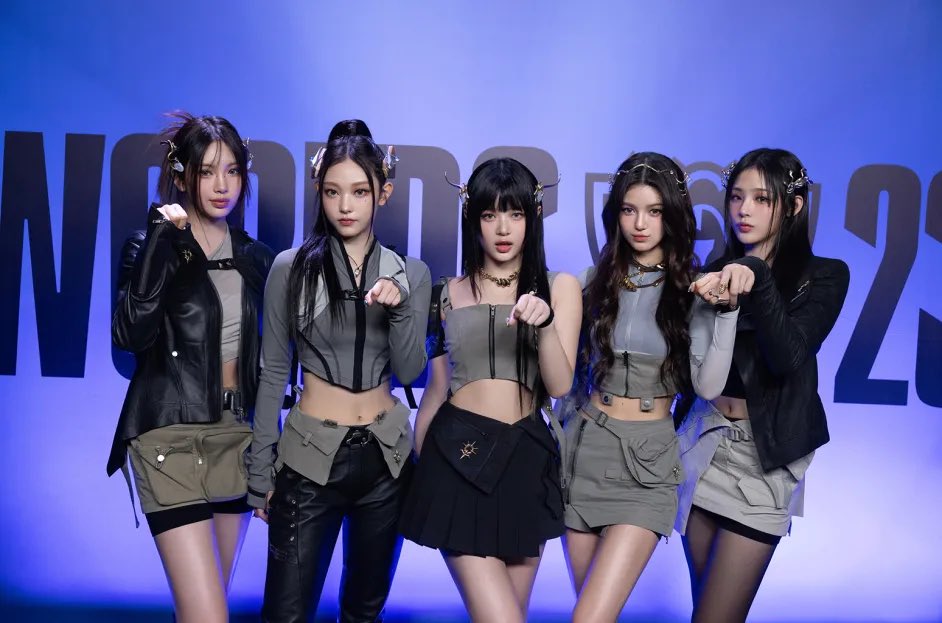 Behind-the-scenes cut of NewJeans