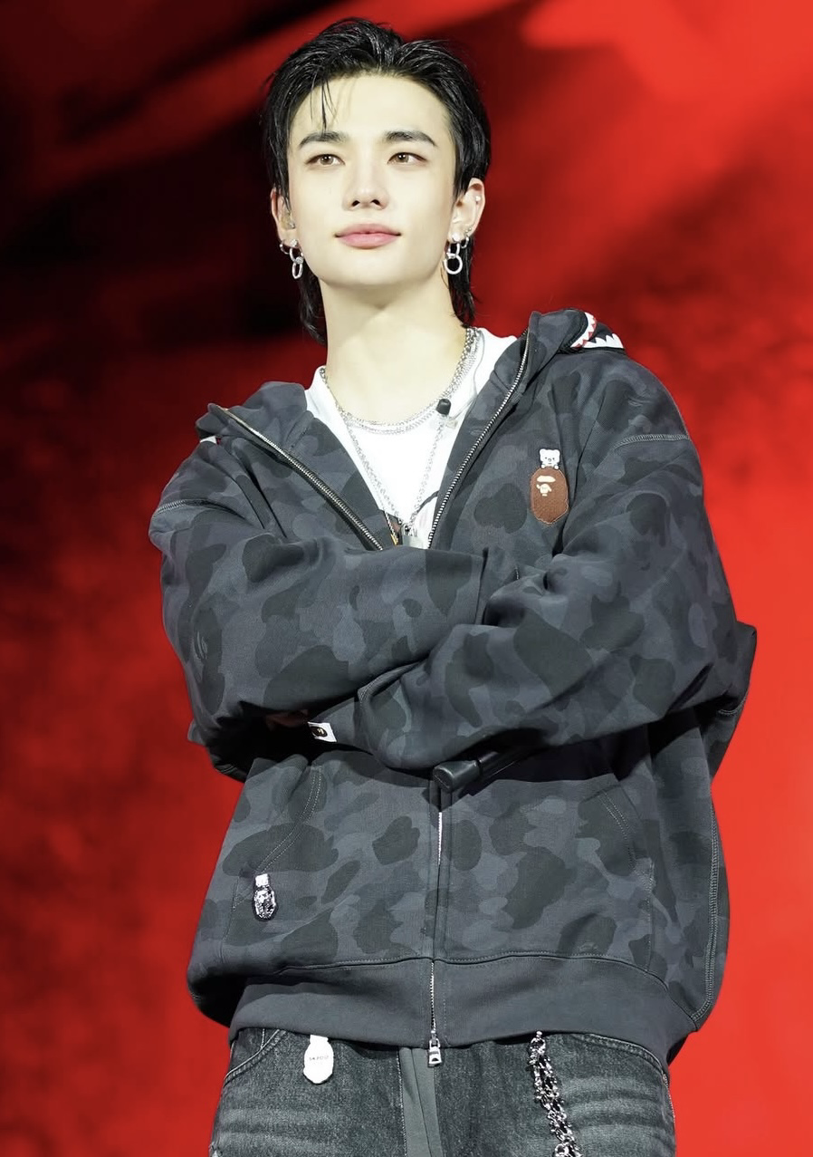 Momen yang diabadikan oleh penggemar Hyunjin (Stray Kids)