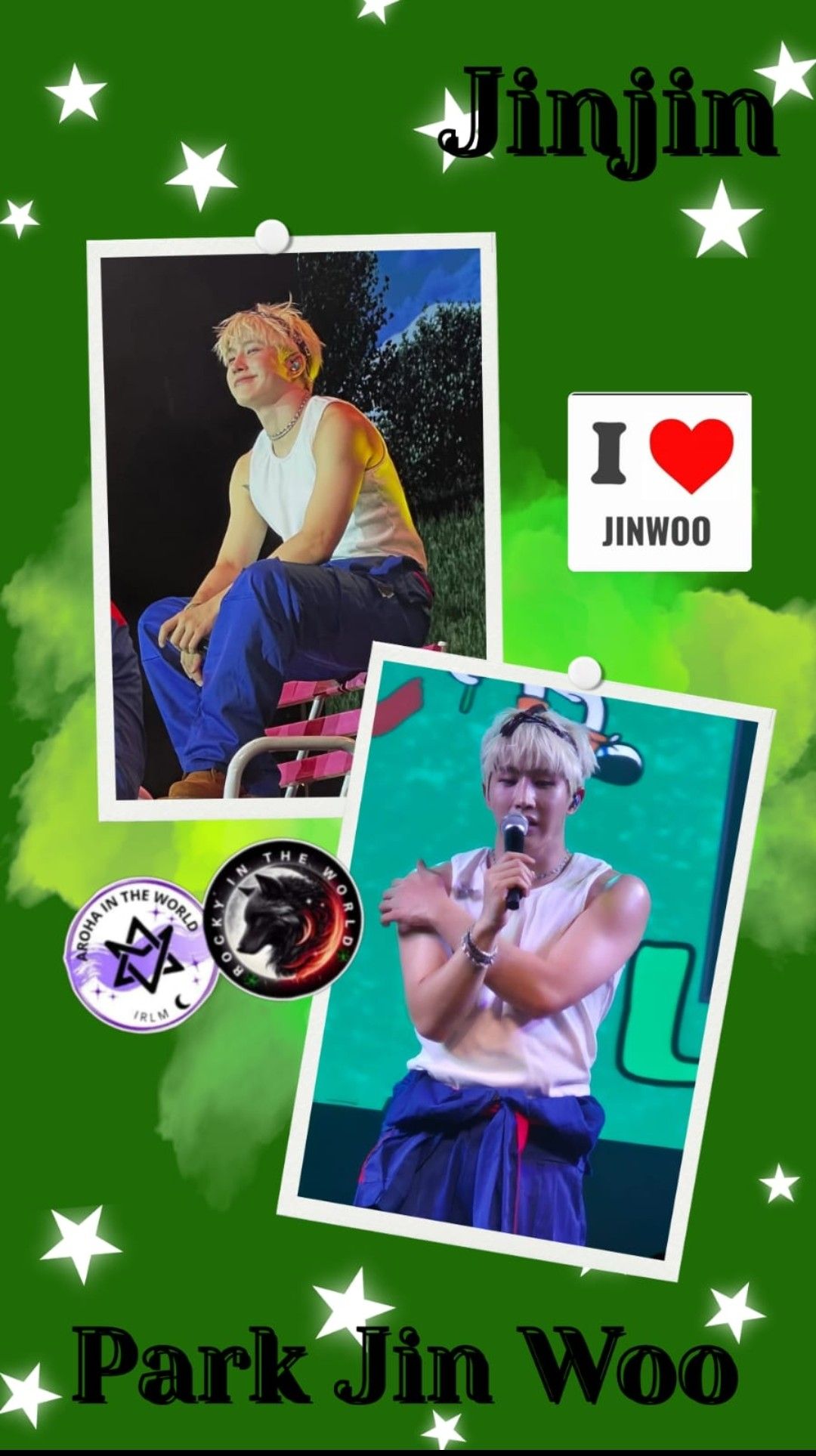 Recent activity shot of Jinjin (ASTRO)