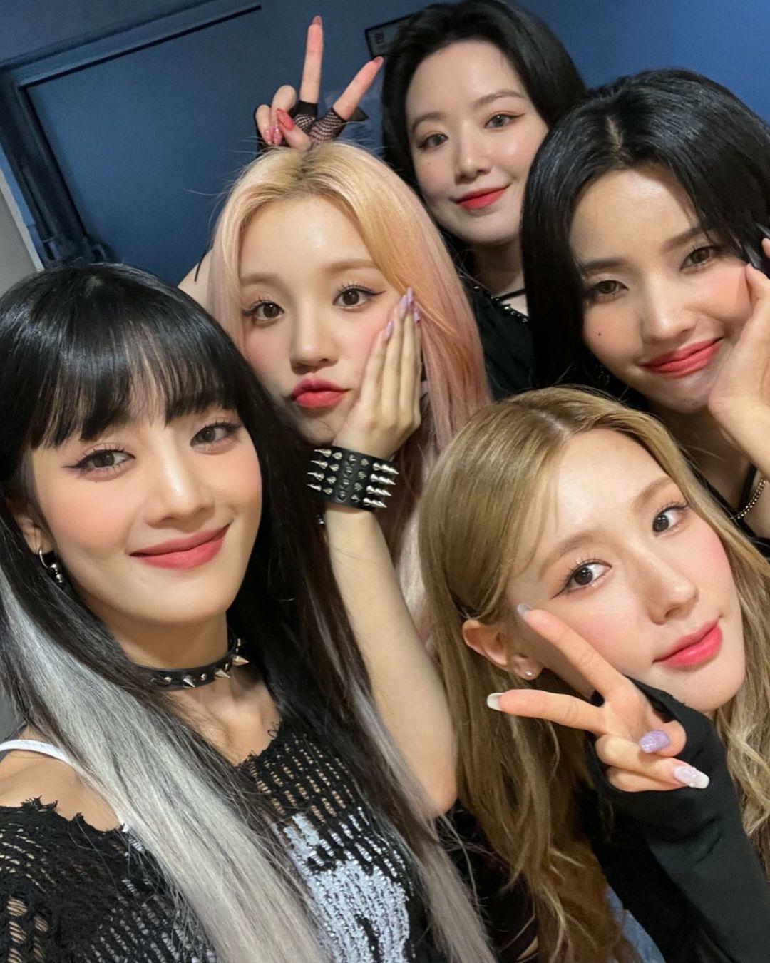 Recent activity shot of i-dle