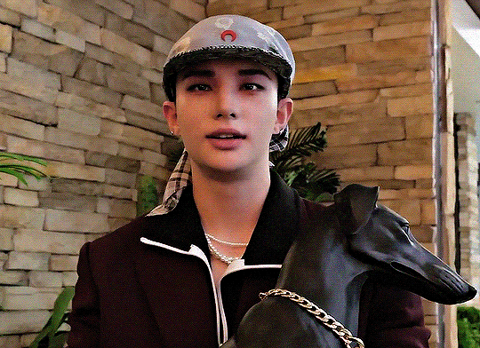 Recent activity shot of Hyunjin (Stray Kids)