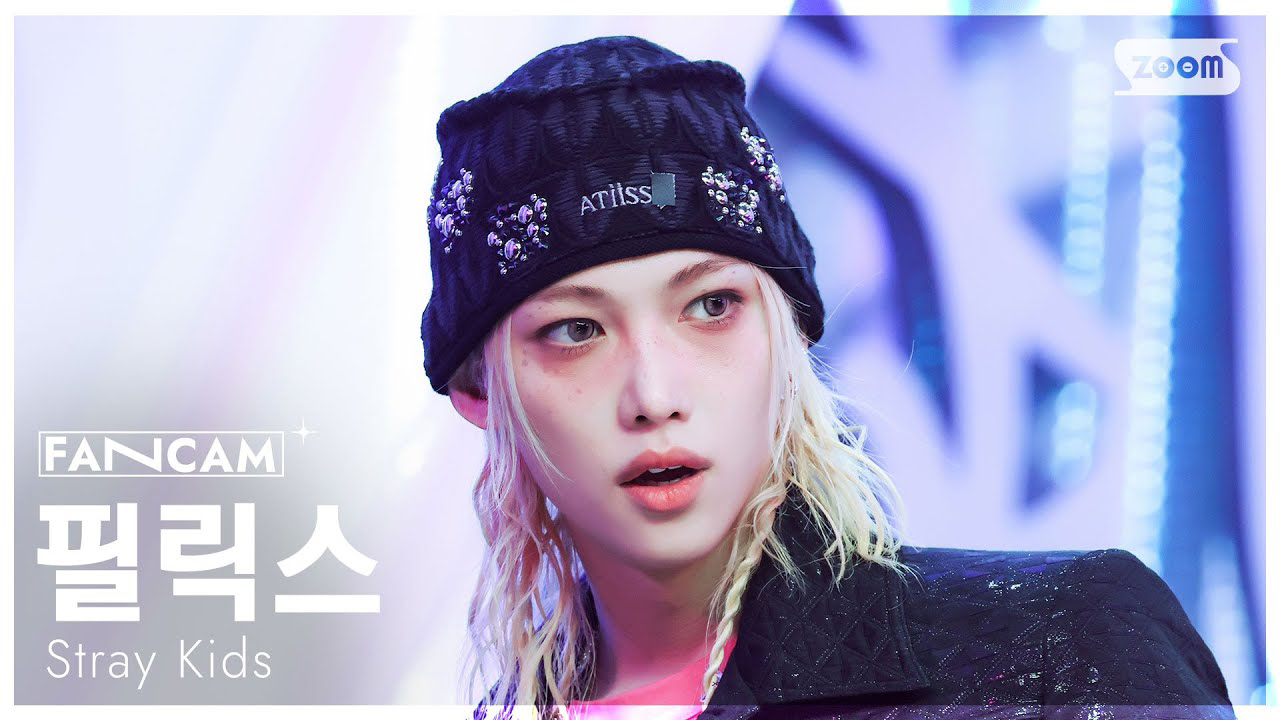 A moment captured by Felix (Stray Kids)'s fan