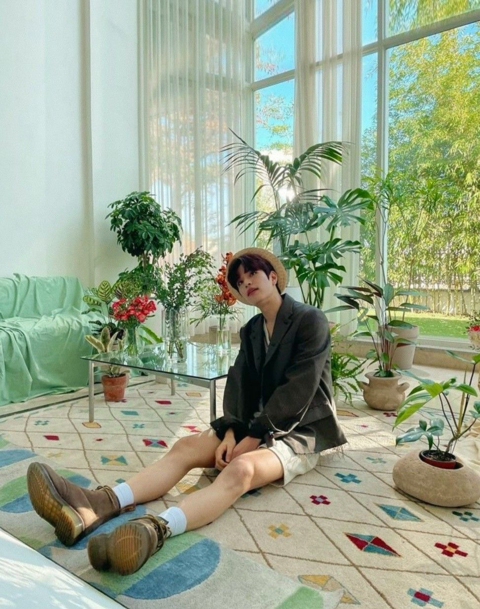 A moment captured by Seungmin (Stray Kids)'s fan