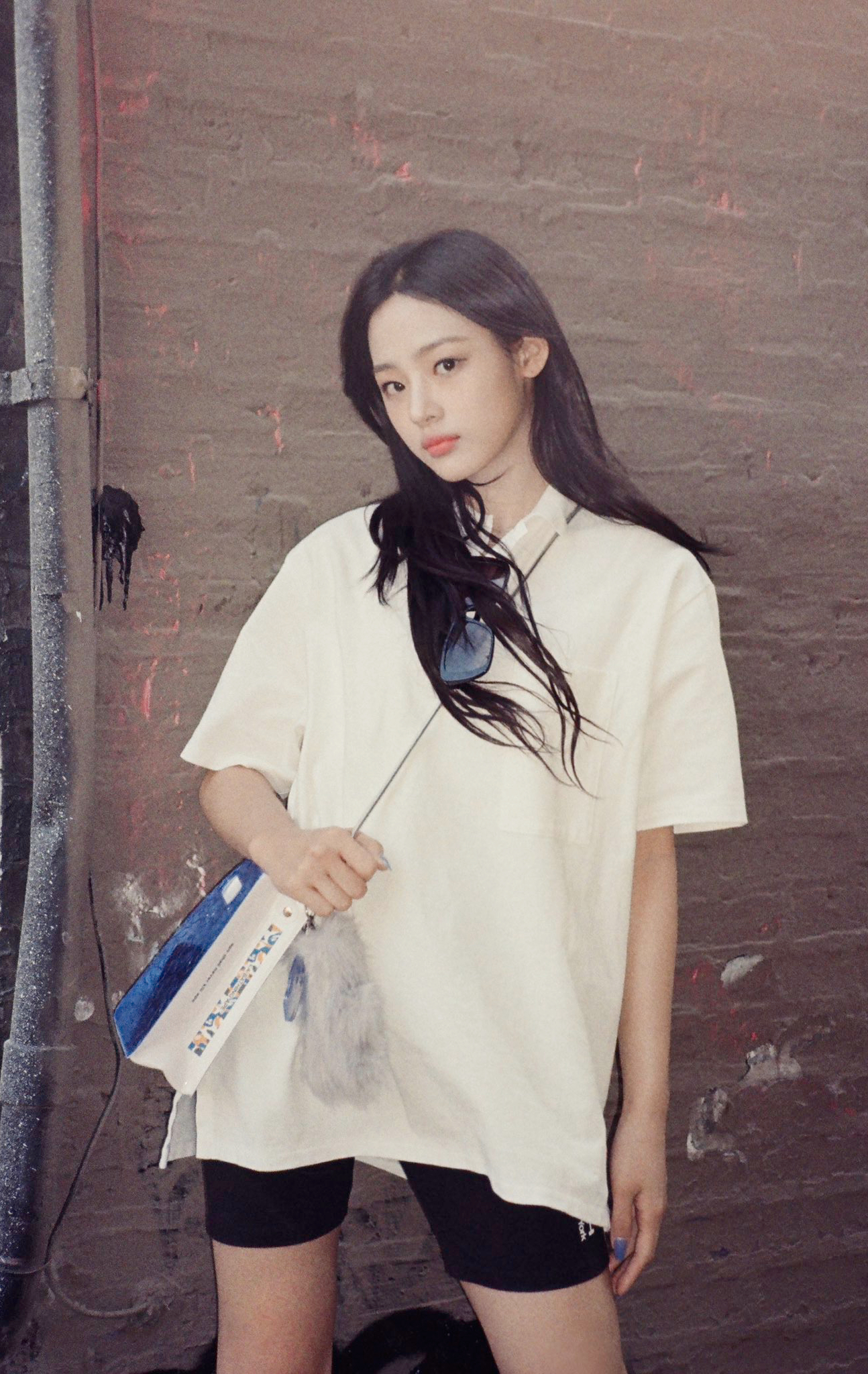 Recent activity shot of Minji (NewJeans)