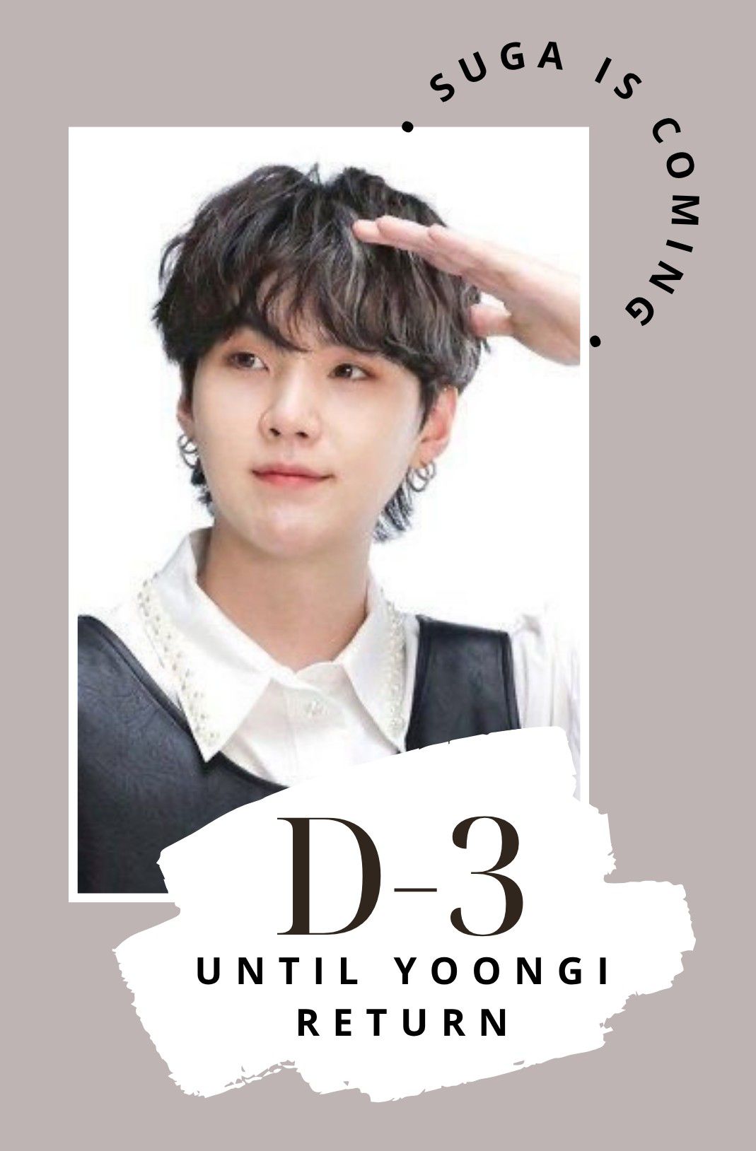 A moment captured by SUGA (BTS)'s fan