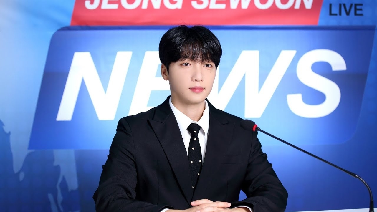 A moment captured by Jeong Sewoon's fan