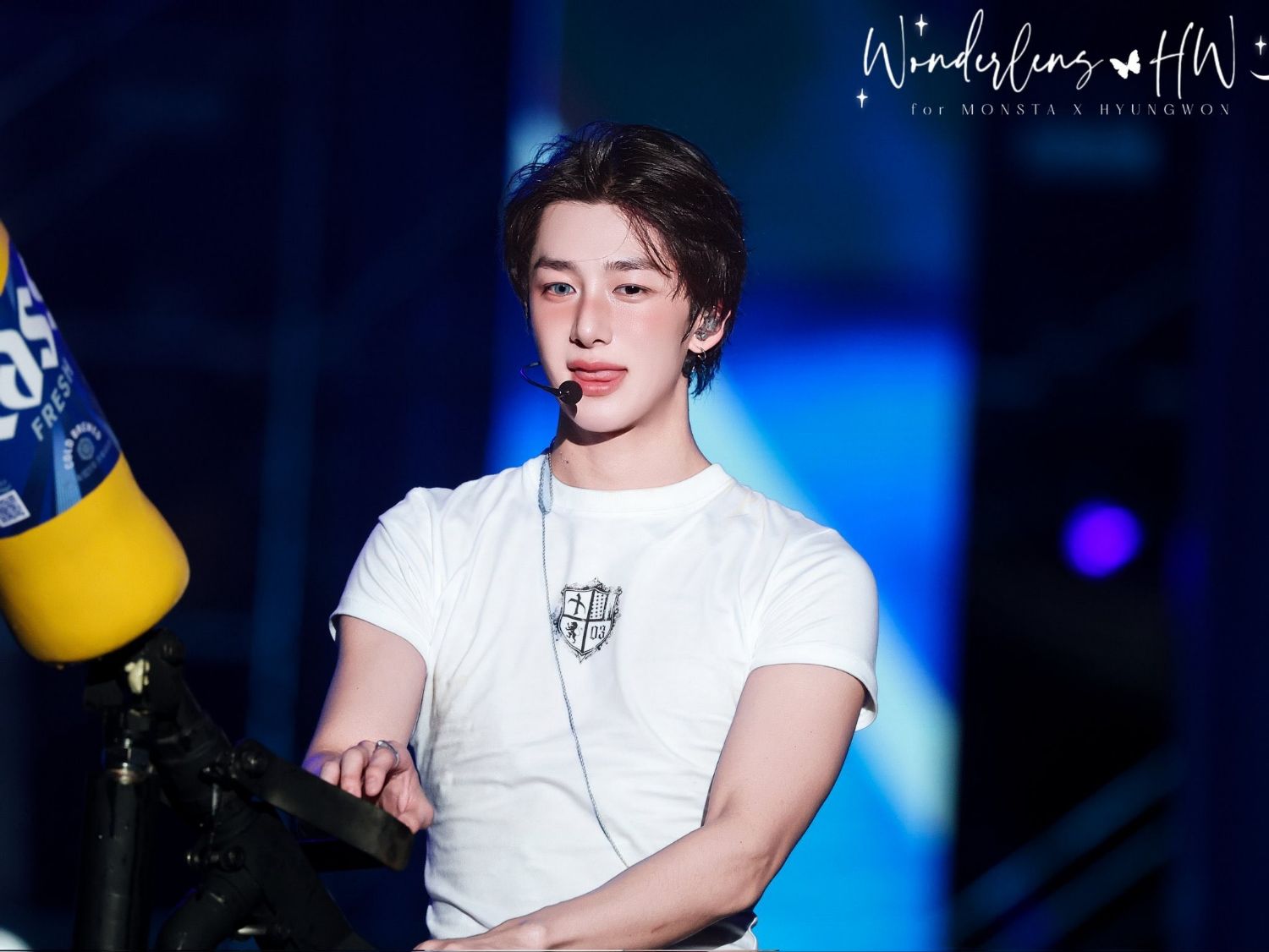 Recent activity shot of Hyungwon (MONSTA X)