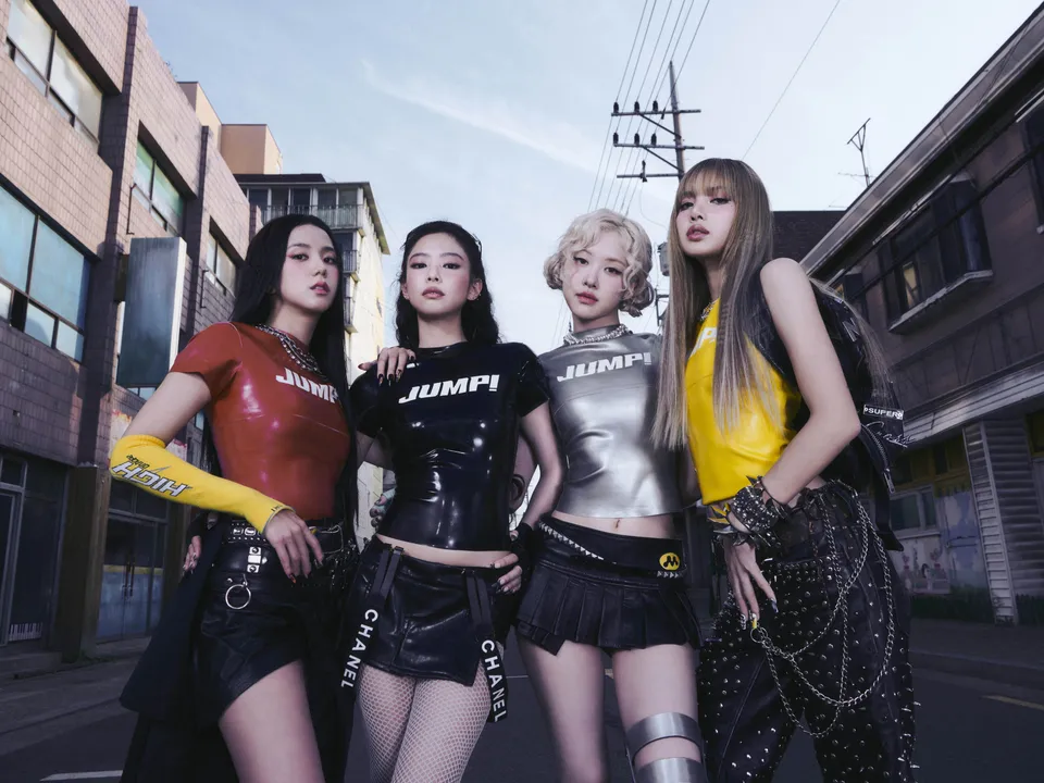 A moment captured by BLACKPINK's fan