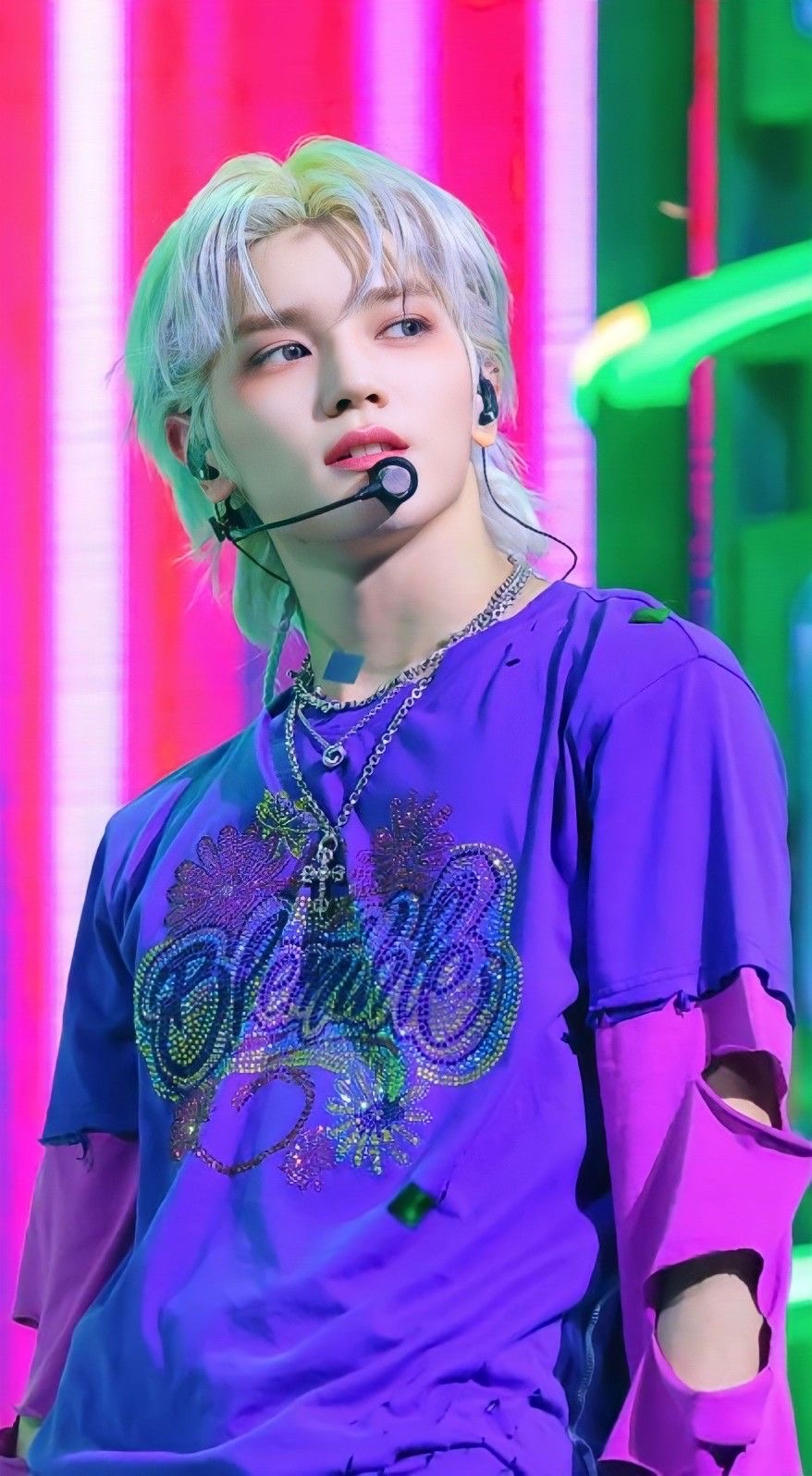 A moment captured by Taeyong (NCT 127)'s fan