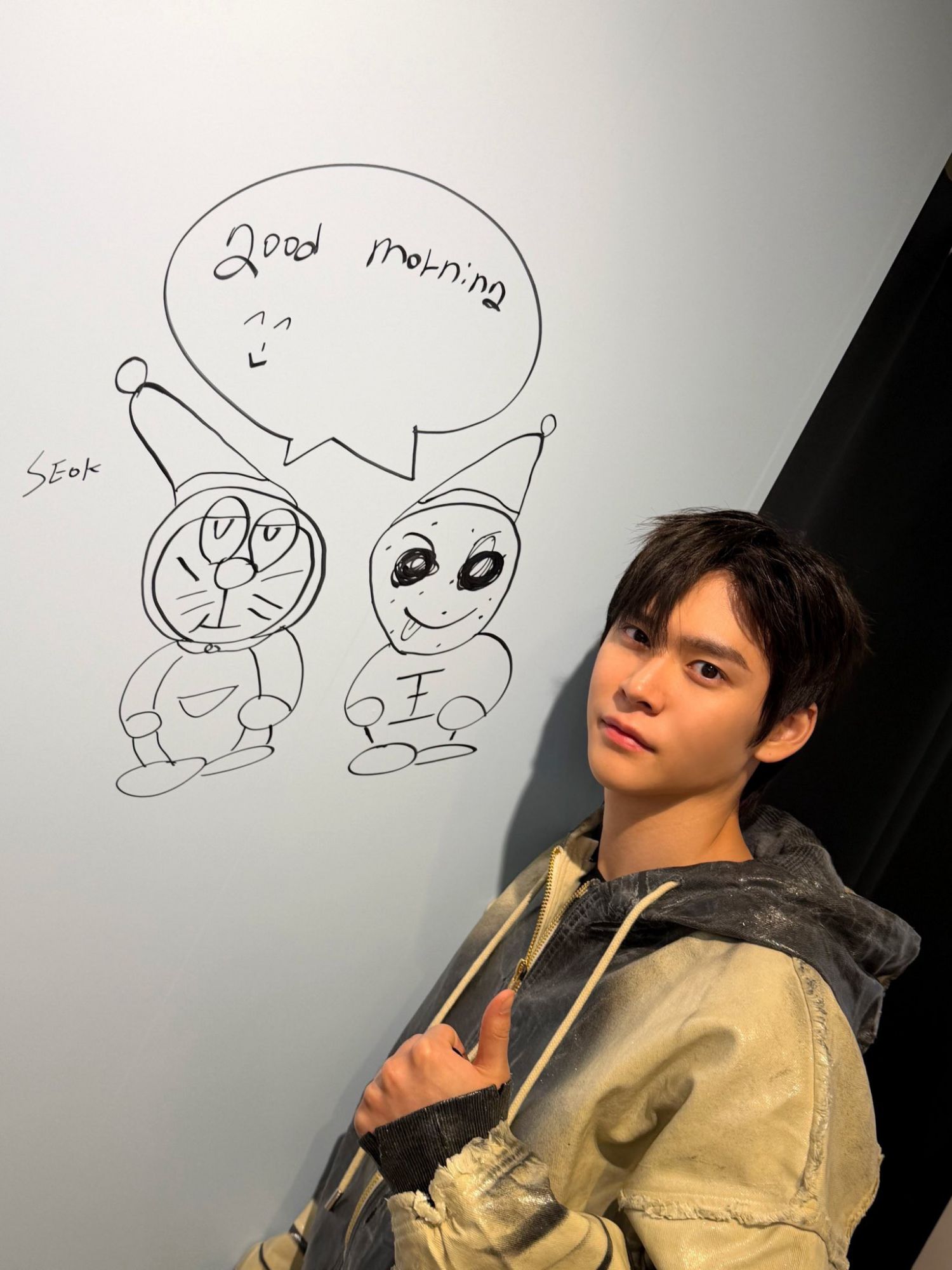 Behind-the-scenes cut of Eunseok (RIIZE)