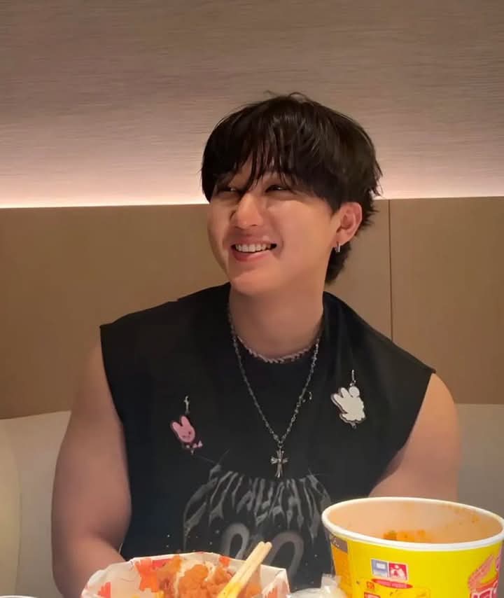 Behind-the-scenes cut of Changbin (Stray Kids)