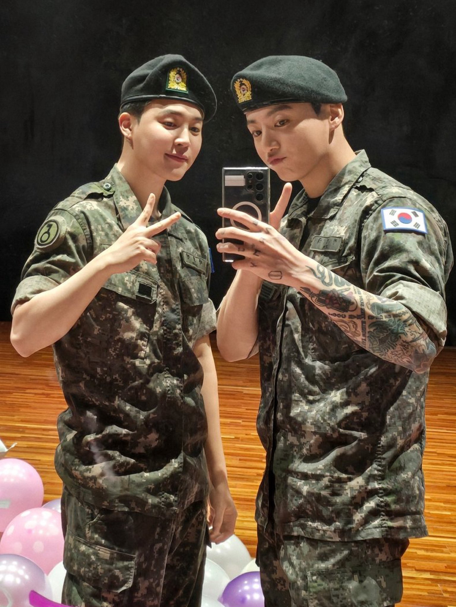 Recent activity shot of BTS