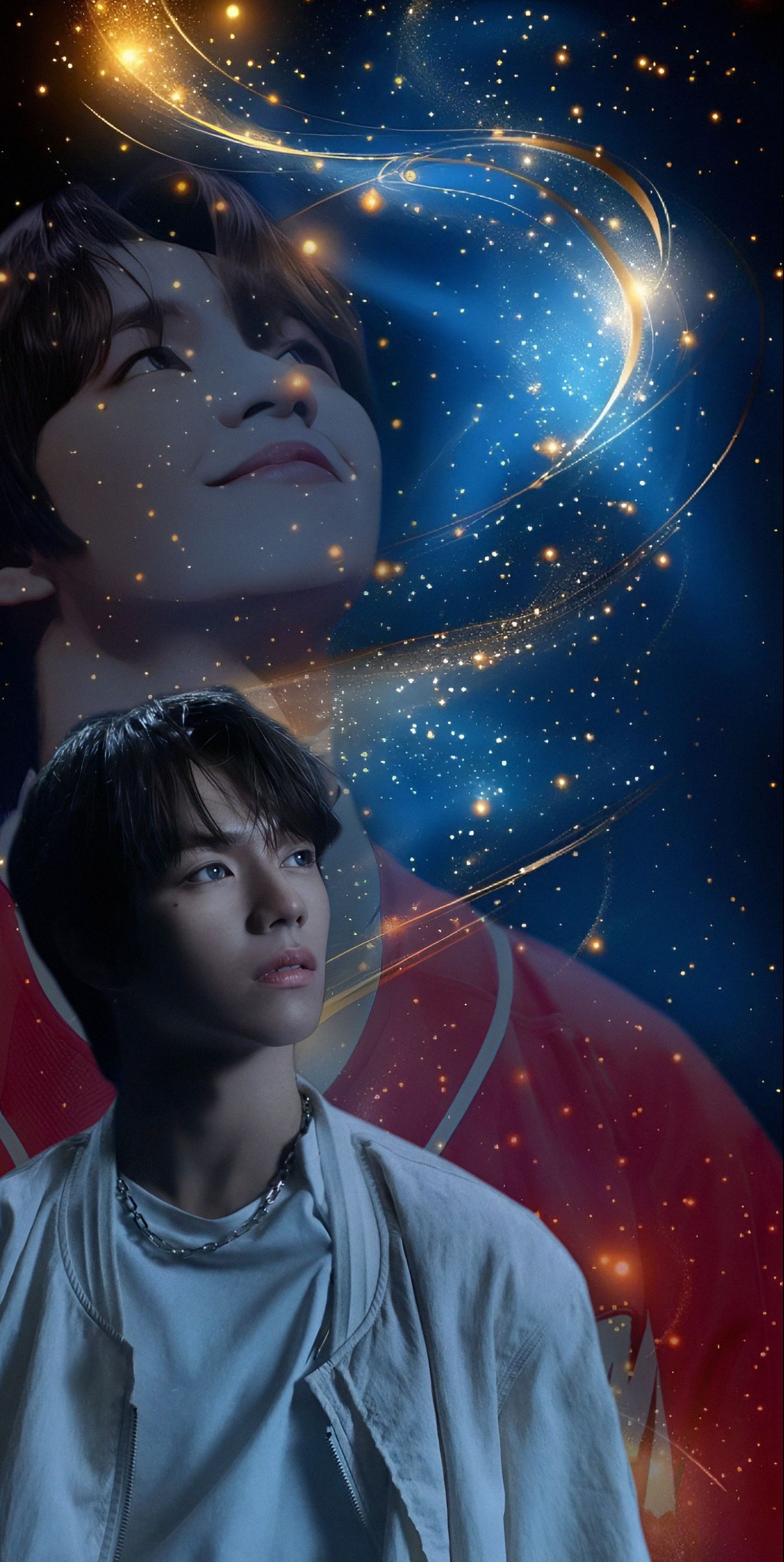 A heartfelt wallpaper shared by JL (AHOF)'s fans