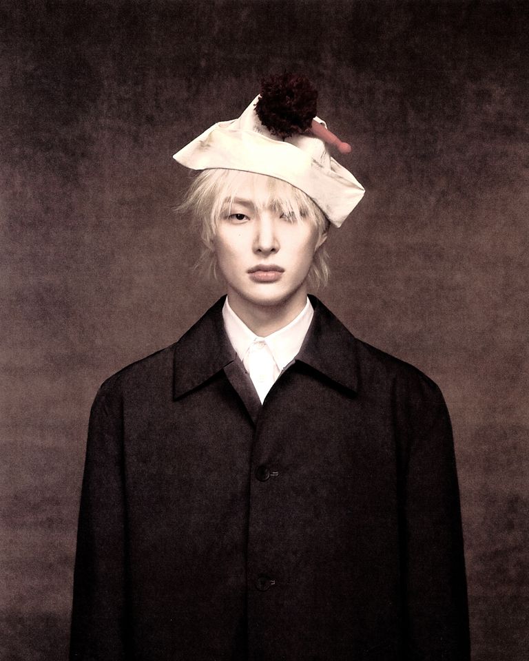 Recent activity shot of Mingi (ATEEZ)