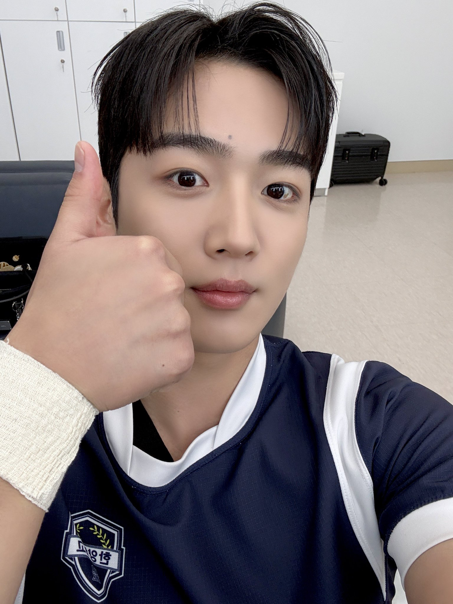 Recent activity shot of Kim Yohan (WEi)
