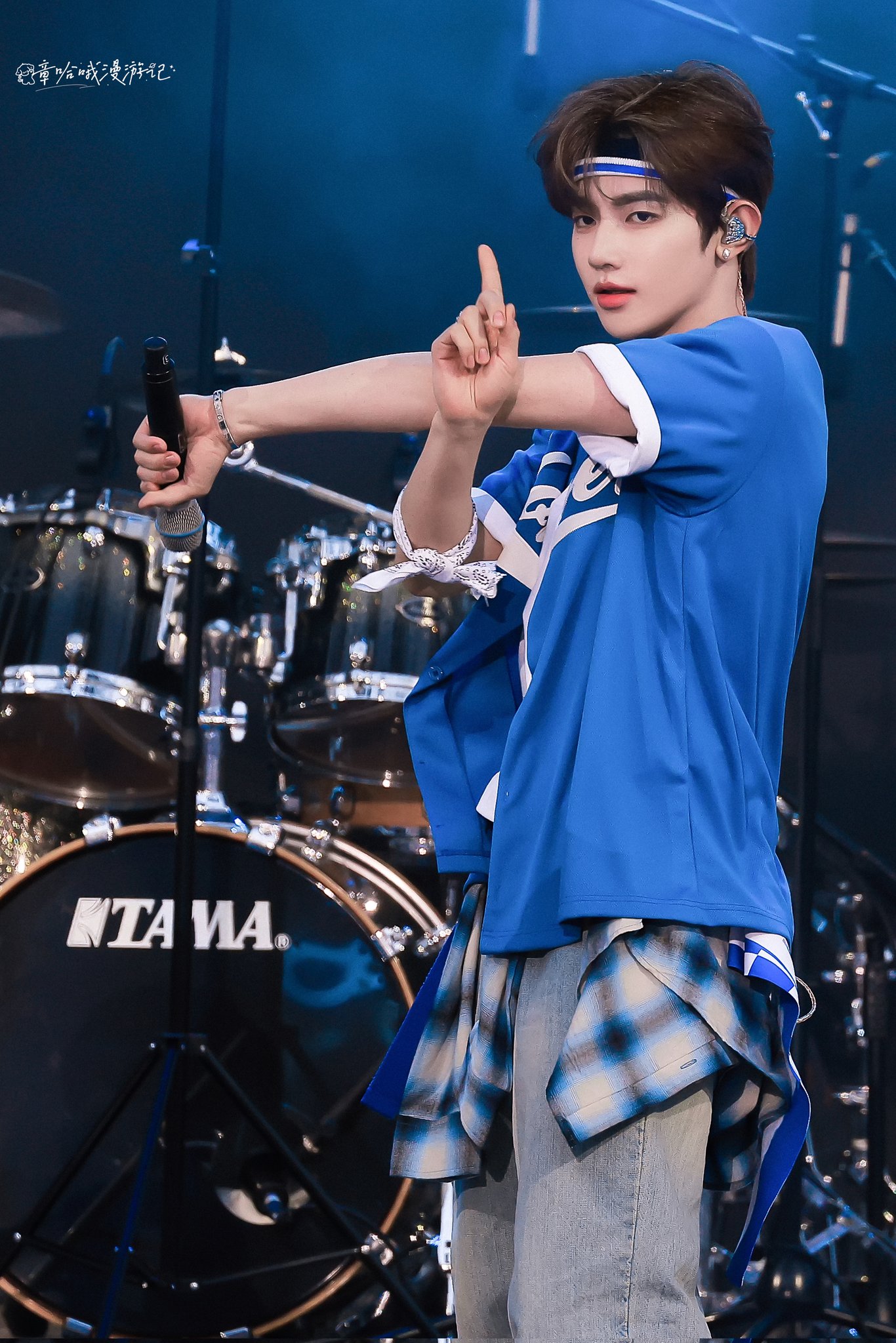 Recent activity shot of Zhang Hao (ZEROBASEONE)