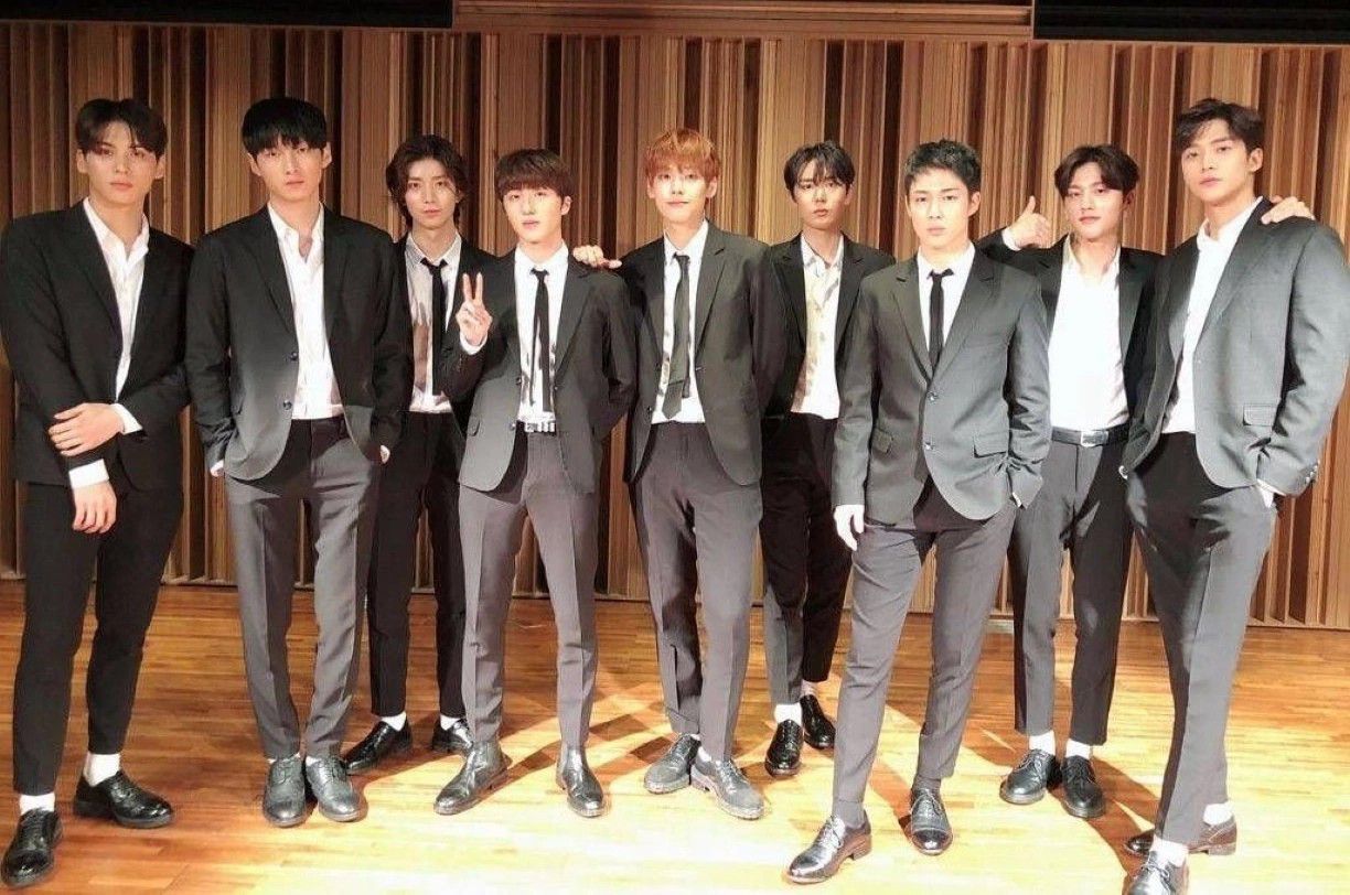 SF9粉丝拍下的瞬间