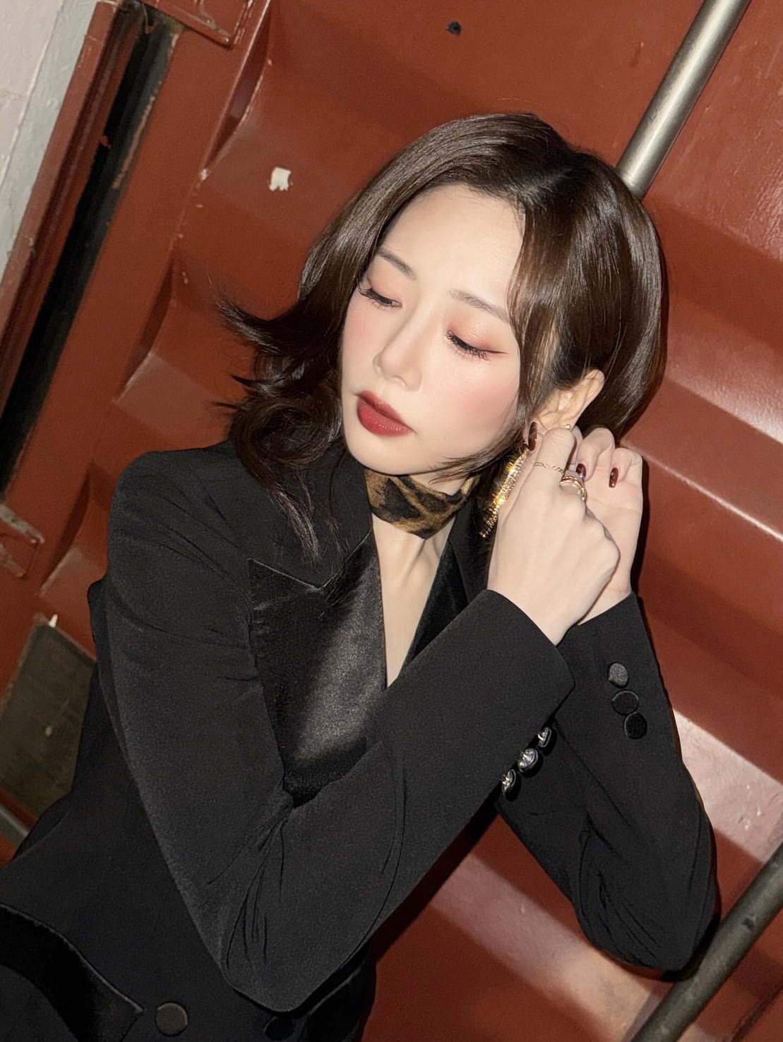 A moment captured by JI U (DREAMCATCHER)'s fan