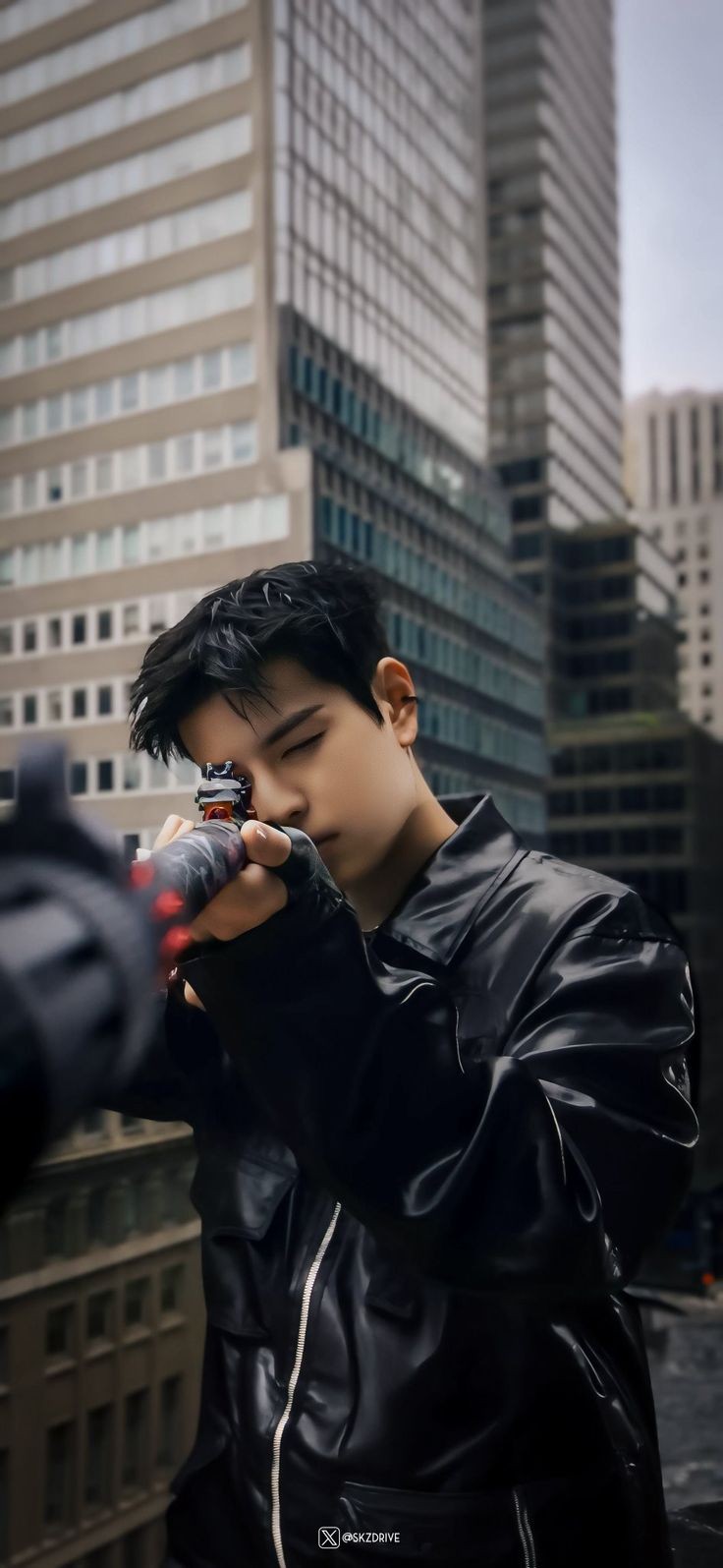 A moment captured by Seungmin (Stray Kids)'s fan